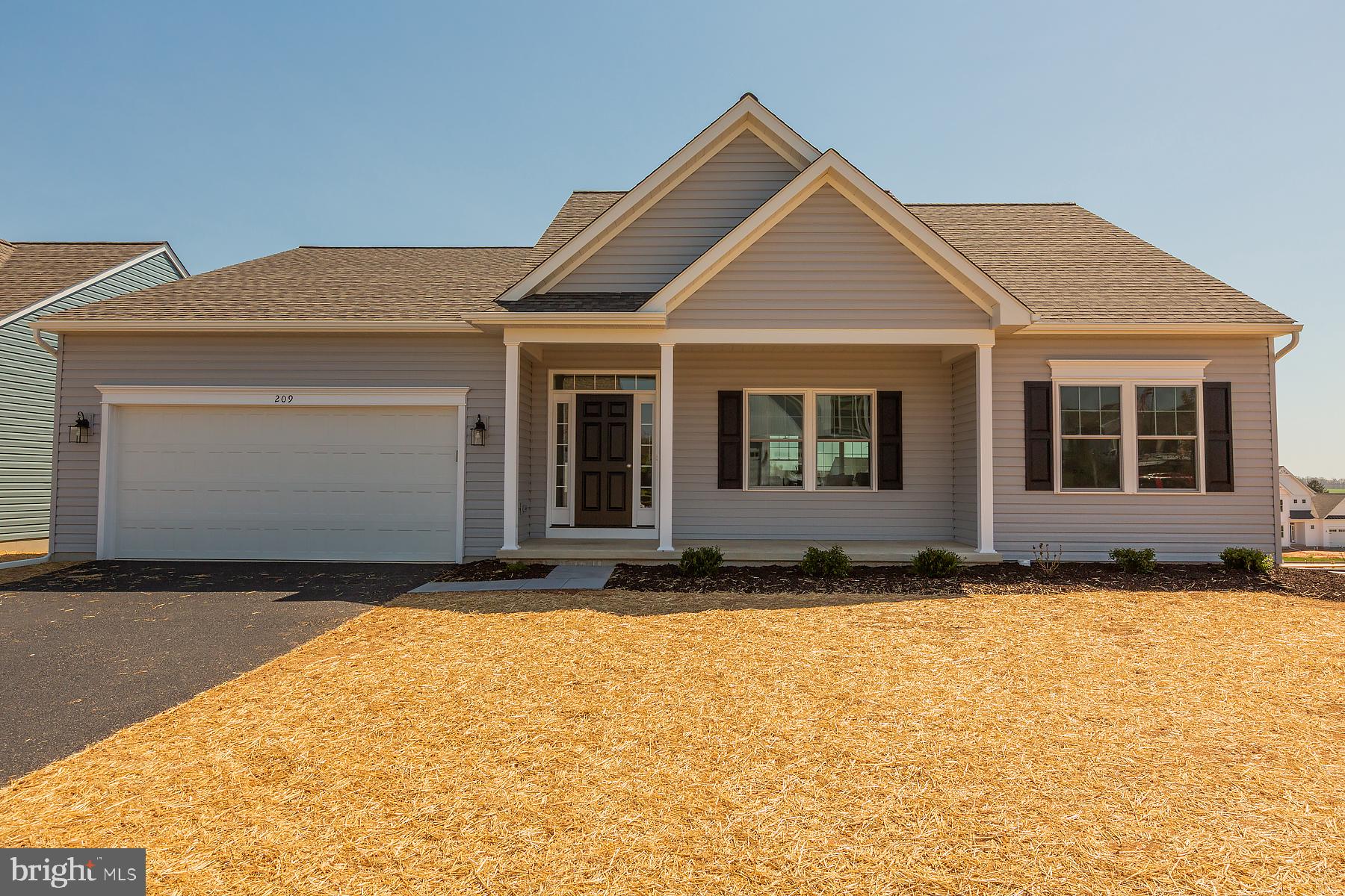 Quick Delivery Home, Move -in Ready. Close in 30 days.

Visit our Model Home at Pine View Estates during our Open House hours and ask for a private tour! Wednesday to Saturday 12 pm to 5 pm.
 
Welcome home to the Douglas model featured at Pine View Estates. With over 1,700 sq. ft. of living space, the Douglas is the perfect size without sacrificing convenience. First floor main living provides a home that is both functional, affordable and popular with today's growing housing trends. What we love most about the Douglas home is the open kitchen concept and flexible floorplan with a gathering room space. Additional benefits include a private main bedroom located away from your guest bedroom, home office or flex room, nostalgic front porch, huge main bedroom walk-in closet space, and built-ins that provide customization and classic charm.

At Pine View Estates there are 6 floorplans available to build.

NEW PHASE, NEW LOTS AVAILABLE! Come see us and ask the Site agents about our current incentive: 50% off options up to $50,000; Buyers must use our affiliates for core services: Mortgage - Delaware Valley Financial Mortgage and Title - Anvil Land Transfer. Limited time offer.

Price reflects the use of Delaware Valley Financial and Anvil Land Transfer.