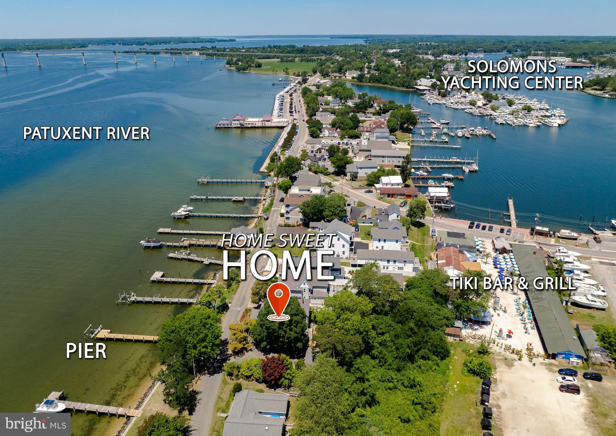 Welcome to Mount Solomons!
Perched atop one of the most desirable locations on Solomons Island, this extraordinary property has been cherished for over a century. Blending timeless charm with modern comforts, this one-of-a-kind waterfront home offers 4 bedrooms, 2.5 bathrooms, and breathtaking views in every direction.
Enjoy a spacious deck overlooking the water, a beautiful garden retreat that feels worlds away from the pace of everyday life, and deep-water access complete with a private slip and riprap shoreline. Take in panoramic views of the Patuxent River and the iconic Governor Thomas Johnson Bridge.
Whether you enjoy fishing, sailing, power boating, or personal watercraft, this property offers waterfront living at its finest. Best of all, you’re within walking distance of the island’s restaurants, shops, marinas, and favorite local gathering spots. Oversized garage/ Workshop /Woodshop/Repair shop.
Rarely does a property of this caliber and character become available. This is a truly unique opportunity to own a special piece of Solomons Island history.