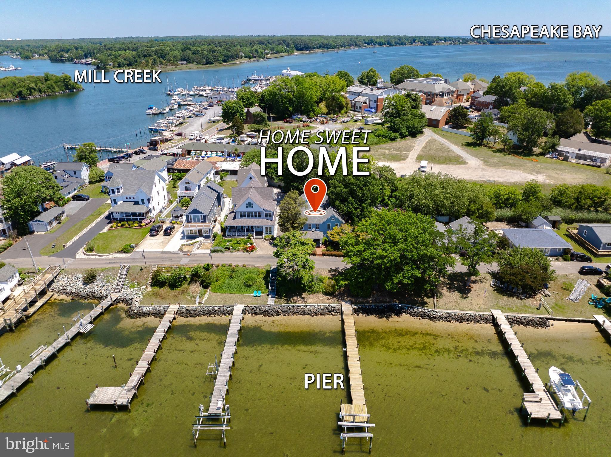 Welcome to Mount Solomons!
Perched atop one of the most desirable locations on Solomons Island, this extraordinary property has been cherished for over a century. Blending timeless charm with modern comforts, this one-of-a-kind waterfront home offers 4 bedrooms, 2.5 bathrooms, and breathtaking views in every direction.
Enjoy a spacious deck overlooking the water, a beautiful garden retreat that feels worlds away from the pace of everyday life, and deep-water access complete with a private slip and riprap shoreline. Take in panoramic views of the Patuxent River and the iconic Governor Thomas Johnson Bridge.
Whether you enjoy fishing, sailing, power boating, or personal watercraft, this property offers waterfront living at its finest. Best of all, you’re within walking distance of the island’s restaurants, shops, marinas, and favorite local gathering spots. Oversized garage/ Workshop /Woodshop/Repair shop.
Rarely does a property of this caliber and character become available. This is a truly unique opportunity to own a special piece of Solomons Island history.