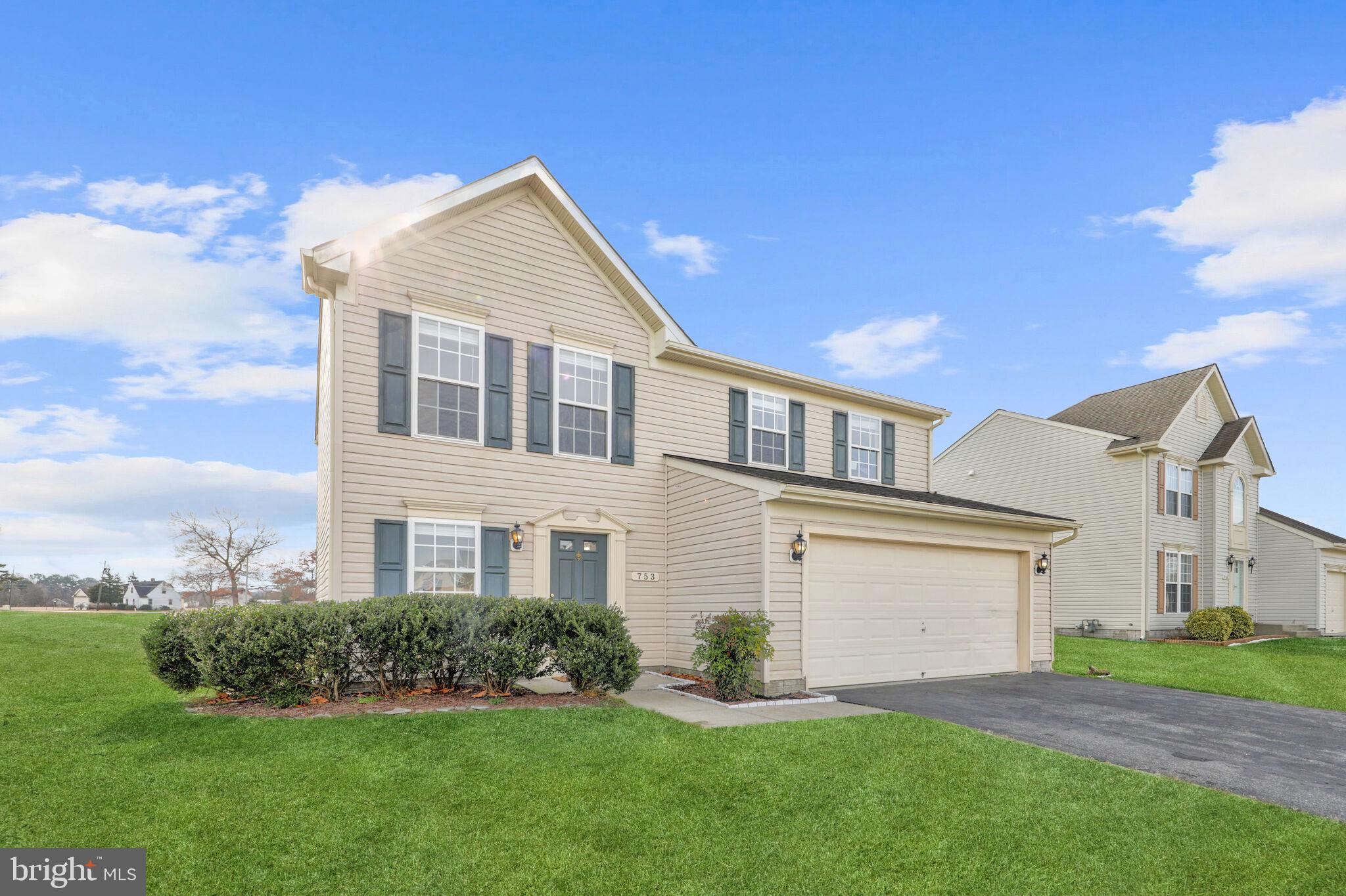 Welcome to this charming two-level home nestled in the community of Cedar Commons, just 3 miles away from Salisbury University. This inviting residence features three bedrooms and 2.5 baths, providing ample space for comfortable living. The kitchen comes equipped with stainless steel appliances, which are all just four years old.  New flooring throughout enhances the aesthetic appeal and provides a fresh, clean ambiance.  The open floor plan on the main level seamlessly connects the living, dining, and kitchen areas, creating an ideal space for entertainment and family gatherings.  The primary bedroom boasts a private primary bath, offering a serene retreat within the confines of your own home. The two additional bedrooms provide flexibility for guest accommodations, a home office, or whatever suits your lifestyle.  Convenience is key with a two-car garage, ensuring your vehicles are sheltered and secure.   Cedar Commons is strategically located near shopping and dining options, making daily errands a breeze. Additionally, the proximity to Salisbury University makes this home an excellent choice for students, faculty, or anyone looking to be part of a vibrant academic community.  When it's time to relax, take a short drive to the beach and enjoy the coastal beauty that the area has to offer. Whether you're seeking a peaceful escape or a place to call home with easy access to amenities, this two-level residence in Cedar Commons checks all the boxes.