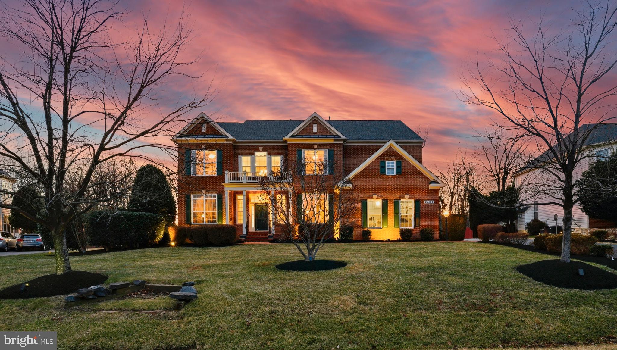 Open House Thursday 4-6pm!! A striking two-level solarium serves as the architectural centerpiece of this thoughtfully curated residence, filling the home with natural light and creating an inviting setting for both everyday living and sophisticated entertaining. Situated on a generous half-acre lot within the sought-after Briar Woods High School pyramid, the property offers a rare balance of privacy, scale, and thoughtful design.

The main level features refinished hardwood floors in a soft matte finish and recessed lighting that enhances the home’s clean, contemporary aesthetic. The updated kitchen showcases refinished cabinetry and marble countertops, blending timeless materials with modern refinement. Adjacent living spaces — including the family room, media room, and breakfast area — flow seamlessly, creating a functional and elegant layout.

The primary suite provides a peaceful retreat with a renovated en-suite bath appointed with honed marble tile for a spa-like feel. Additional rooms offer flexible living options and generous storage throughout.

Recent improvements include new HVAC systems serving multiple levels, a new furnace, humidifier, sump pump, and Ring camera system, offering comfort and peace of mind.

Conveniently located near the Ashburn Metro, major commuter routes, and extensive shopping and dining, this home combines accessibility with the serenity of a private, spacious setting.