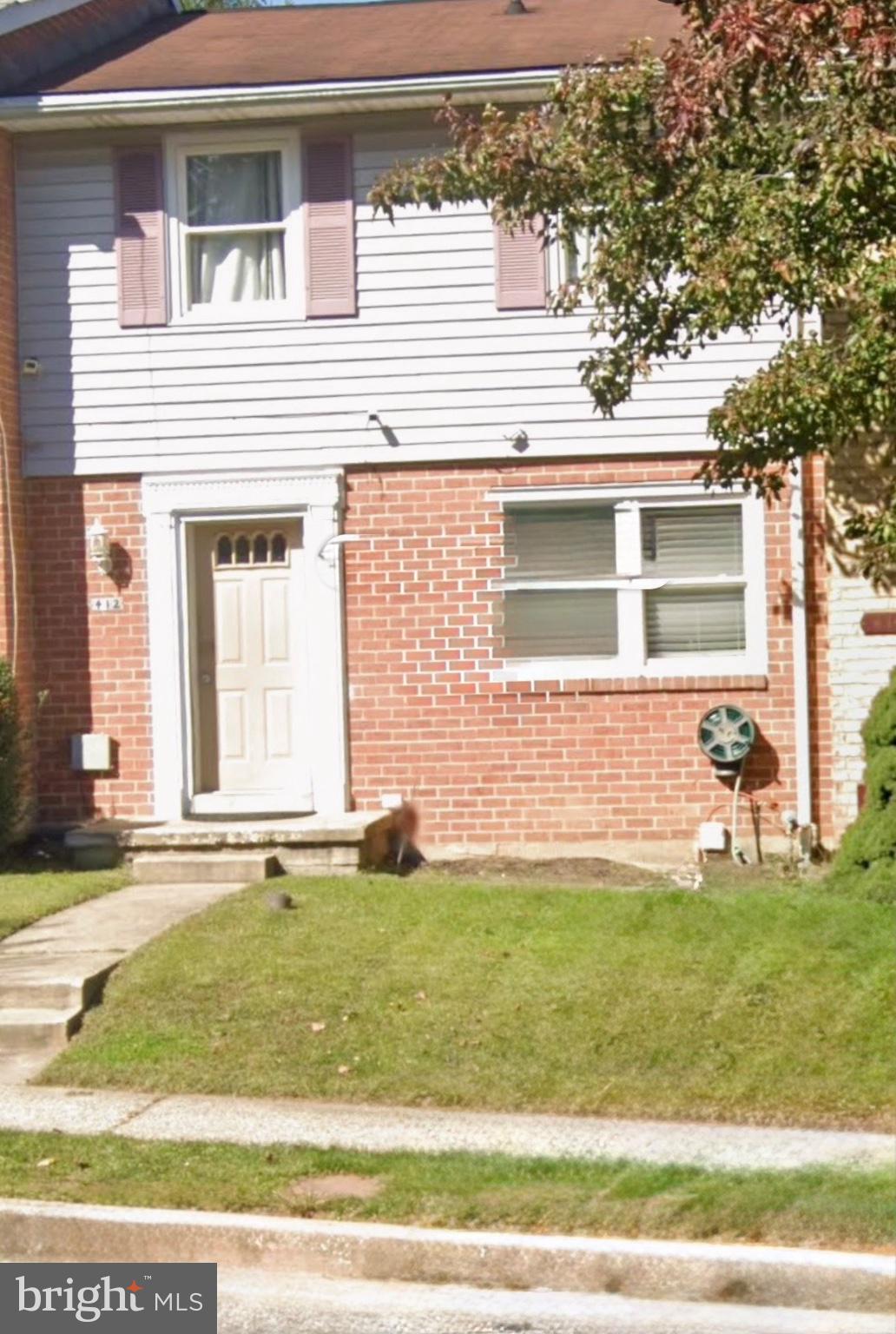 Welcome to 412 Falling Spring Court. You don't want to miss this updated two years ago townhome.  This home has 3 bedrooms and 1-1/2 bathrooms. This home is located in Reisterstown in the lovely Worthington Meadow Subdivision. It's only 2 miles from the from the historic main street. Now it's just waiting for its new owner. Please pardon our dusk contractors are still working. Home will be getting a deep cleaning and fresh coat of paint.