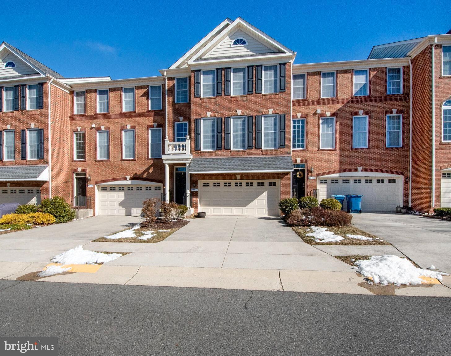 OPEN HOUSE SUN 1-4.  This is the townhouse of your dreams!  Original meticulous owner has kept this home immaculate. With 4 spacious bedrooms and 3.5 bathrooms, this residence is designed for both relaxation and entertaining. The open layout includes a cozy fireplace, creating a welcoming atmosphere. The heart of the home features a well-appointed kitchen that flows seamlessly from the living and dining areas, and features a light-filled breakfast nook, making it ideal for hosting guests or enjoying quiet evenings at home. The upstairs primary bedroom is a true retreat -- spacious, comfy, with spa-like attached bathroom.  Upstairs are also 2 additional large bedrooms that share the hall full bath.  Laundry is upstairs, making life easy!  The walk-out basement with brand new carpet provides additional living space, perfect for a home office, playroom, or media center, and with the 4th bedroom and full bath. HVAC units on upper and main levels were updated 2020.  The property also includes an attached 2-car garage along with additional driveway parking, and plentiful visitor spots ensuring convenience for you and your guests.  Situated on a low-maintenance lot, this home allows you to enjoy outdoor living without the hassle of extensive upkeep. Beautiful details include plantation shutters, gorgeous wood floors, designer wall colors and numerous large closets for storage.  Don’t miss the opportunity to make this lovely townhouse your own. Experience the perfect blend of comfort, convenience, and community living in a home that truly feels like a retreat in the very desirable and convenient community of South Riding, so conveniently located and with community amenities that will keep you as busy as you desire.
