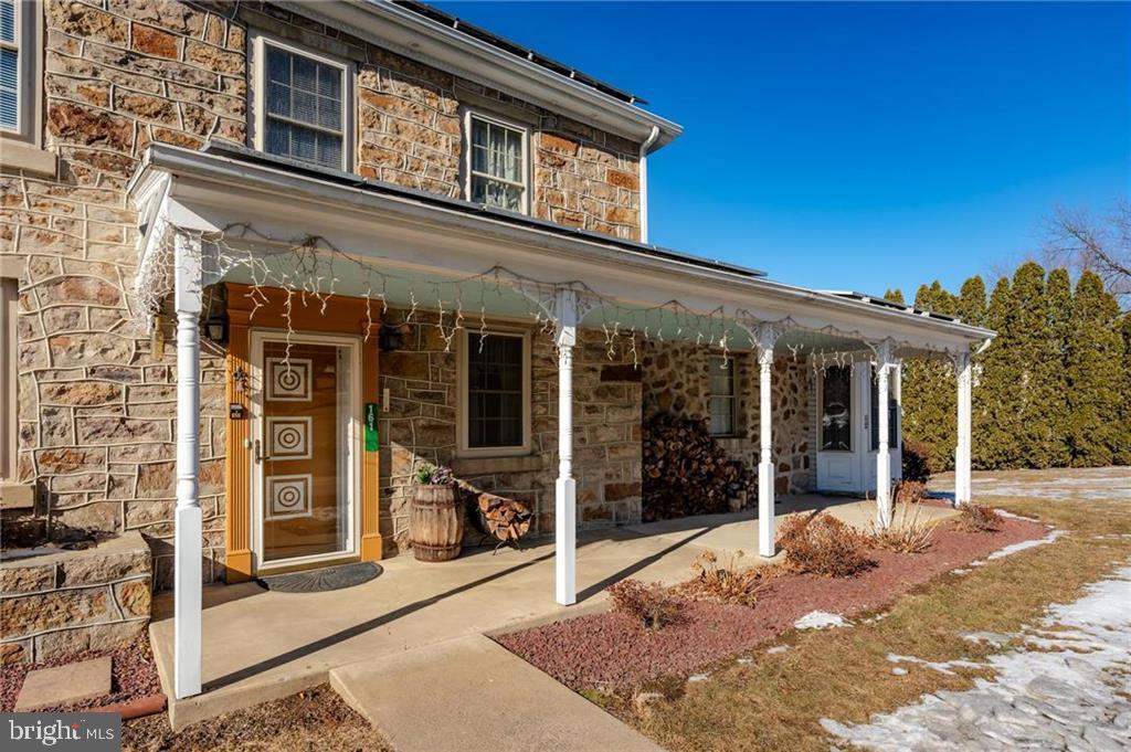 Welcome home to this uniquely amazing property located in West Penn Township, Schuylkill County PA.  This updated 1800's stone farmhouse offers a main house, additional In Law Suite and an accessory dwelling unit.  Step inside the main house and find an abundance of original farmhouse charm including hardwood flooring, extra wide window sills, stained glass windows and original stone fireplace.  Main house offers 4 bedrooms, 2 full bathrooms, family and dining rooms, finished attic, basement and so much more.  Outdoors are complete with a wrap around rear deck off of the kitchen, Seller owned solar panels, 2 car oversized detached garage with storage, large utility shed and separate heated SHE shed.  2-3 bedroom In Law Suite with separate entrance includes a nice sized eat in kitchen, family room, full bath and main floor bedroom.  Lower level provides an additional bedroom, office, laundry room and storage room.  Wait!  Not done yet...Accessory dwelling includes 1-2 bedrooms, full bathroom, kitchen, dining area, family room and full bathroom.  Inviting private entrance, wrap around covered porch, separate meter and electric heat.  This beautiful property offers so much potential and would make a great homestead or investment property!  Call today for your private showing!
