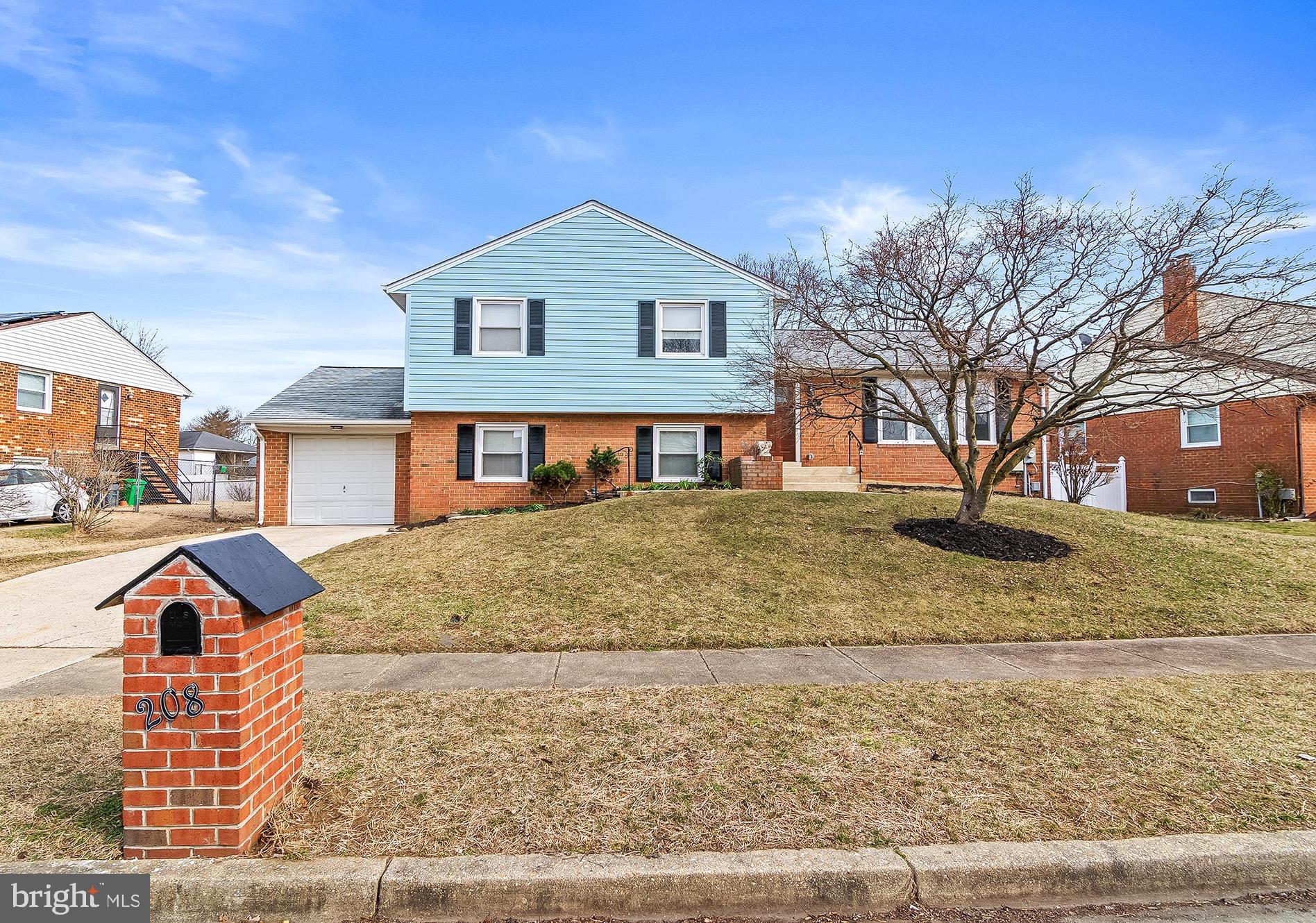 Rare opportunity! Generously renovated charming 4 level split foyer home with garage in the sought-after Kettering community. Complete rehab by a licensed contractor with PG county permits and inspections! Enjoy the 4 levels of spacious living space! Featuring updated kitchen with brand new SS appliances, quartz counters, nice and modern backsplash, updated baths with large and modern luxury tiles, luxury vinyl plank floors on 3 levels, wood burning fireplace. New carpet upstairs. Brand new plumbing, AC unit, water heater. Brand new electrical with new electrical panel. Brand new blow-in attic insulation by licensed&certified company. Recessed lighting, crown molding/chair railing and nice trim work in living room, dining and kitchen. Finished basement has a full bath and wet bar. 2 bedrooms on the lower garage level. Sliding door stepping out to a nice big sized concrete patio and a level fenced in rear yard. Fantastic location close to Watkins Regional Park, Six Flags America, Baysox Stadium, and the new UM Capital Region Medical Center.