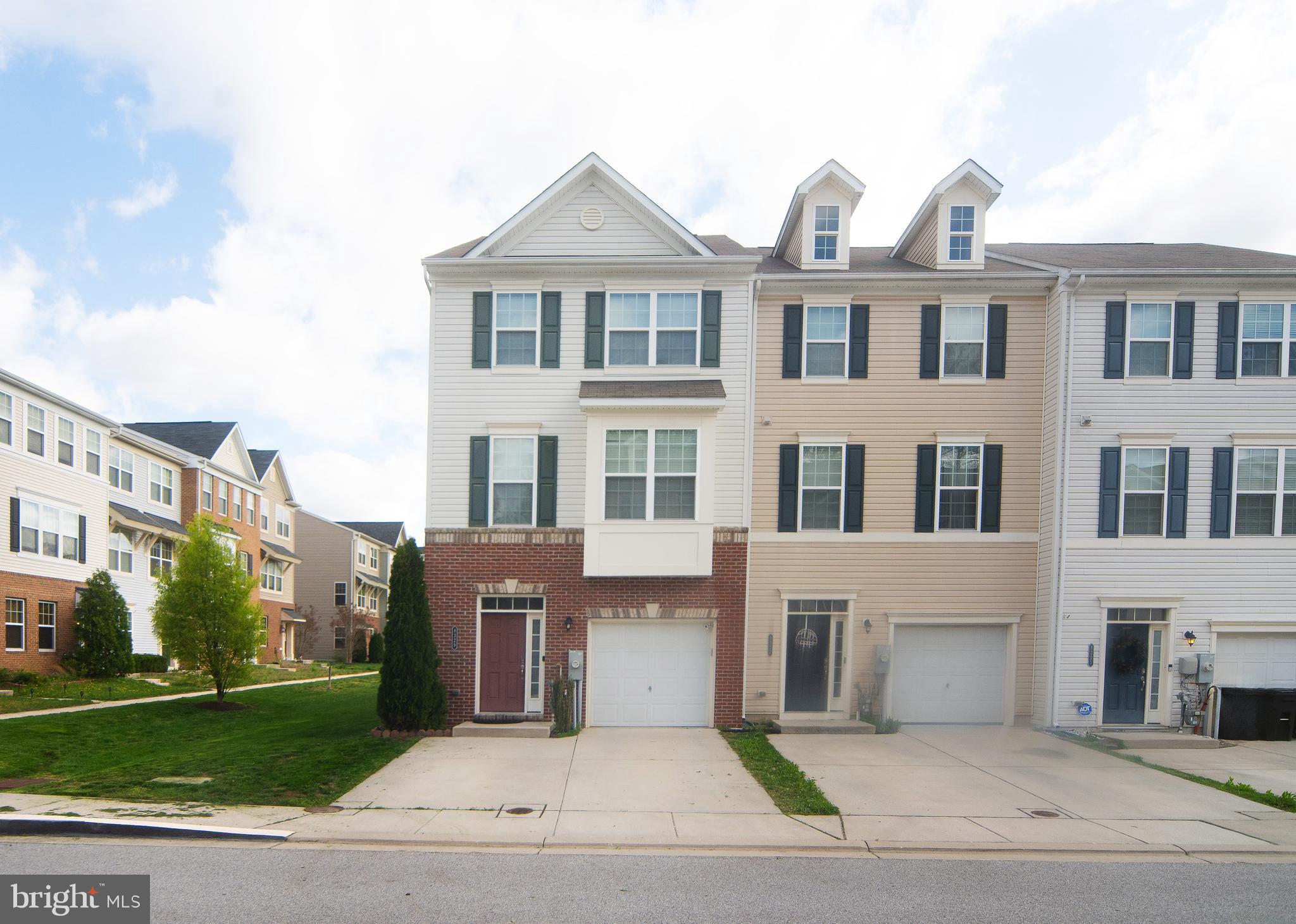 Welcome to this beautiful and spacious end-unit townhouse that offers the perfect mix of comfort and convenience. With three levels of living space, this home features 3 bedrooms, 2 full baths, and 2 half baths. The huge kitchen is a standout, offering tons of space for cooking, gathering, and entertaining. Just off the dining area you'll find a composite deck where you can enjoy meals or relax outside. The lower level is a walkout that leads to a fully fenced backyard, great for enjoying a little outdoor space. Upstairs, the laundry is conveniently located near the bedrooms, and being an end unit, you’ll love all the extra natural light. Plus, there's a one-car garage for parking and storage. Located just 2 miles from the gates of Fort Meade, with easy access to major commuter routes like 32 and 295, this home offers a fantastic location and a smart, functional layout. Don’t miss your chance to make it yours! 700+ credit score and no pets.