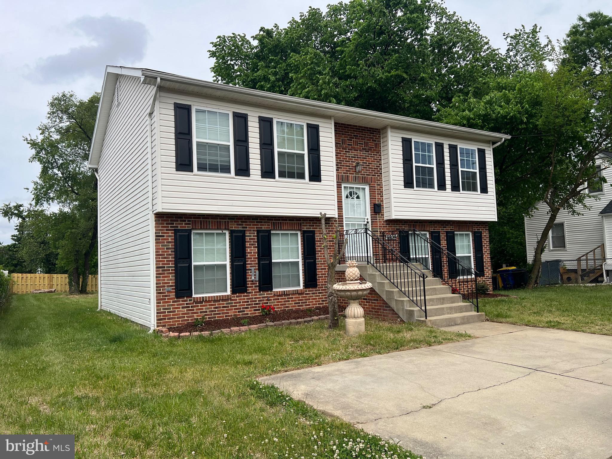 Welcome to this beautifully maintained split-level home in the heart of Suitland! Built in 2003, this spacious property offers 5 bedrooms and 2 full bathrooms with flexible layout perfect for multi-generational living or extra workspace needs. The main level features an open living and dining area filled with natural light, an updated kitchen with stainless steel appliances, and generously sized bedrooms. The fully finished lower level includes  3 additional bedrooms, a full bath, laundry area, and private exterior access, no HOA, and convenience access to major commuter routes, shopping, dining, Base Andrews , and Washington, DC. A great opportunity for homeowners.