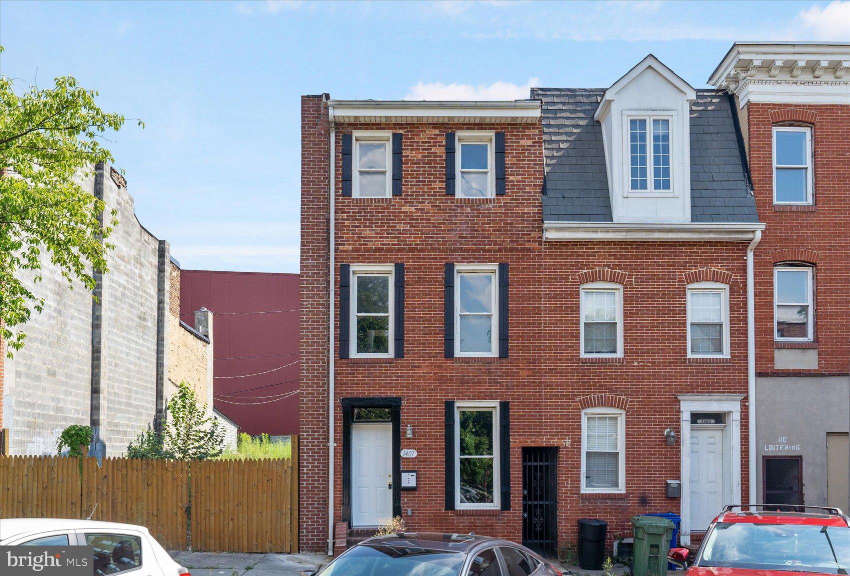 This beautifully renovated  3 story, 3 Bedroom and 2.5 Bath home is ideally located just blocks from Harbor East, Little Italy and Fells Point!  You get the best of City Living right out your doorstep.   Directly across the street is a new, $30 million development that will replace the mini-city of boxy, brick, utilitarian homes.  Part of a larger, $1 billion project, the city has partnered with a development company on the mixed-use project that also will include market-rate apartments as well as provide space for a school, a grocery store, and two public parks.  
As you enter your new home you will be greeted by hardwood floors, exposed brick, crown molding and custom-built open-riser steel staircase.  The WOW factor is here.   The open floor plan leads you to your eat-in Kitchen featuring stainless steel appliances, granite counters and plenty of cabinet space.  Large, rear courtyard with privacy fence is ideal for entertaining.  But wait, there is more!  Master Suite boasts Full Bath with Large shower and jacuzzi tub,  walk-in closet and HUGE 3rd story rear Deck over looking the City.  Perfect for your morning coffee or evening cocktails.  2nd Fl Laundry room.  Big finished basement would be perfect to relax and watch the Big Game.  This Home has it all and is ideally priced to sell quickly.  Close to everything you love about the City!