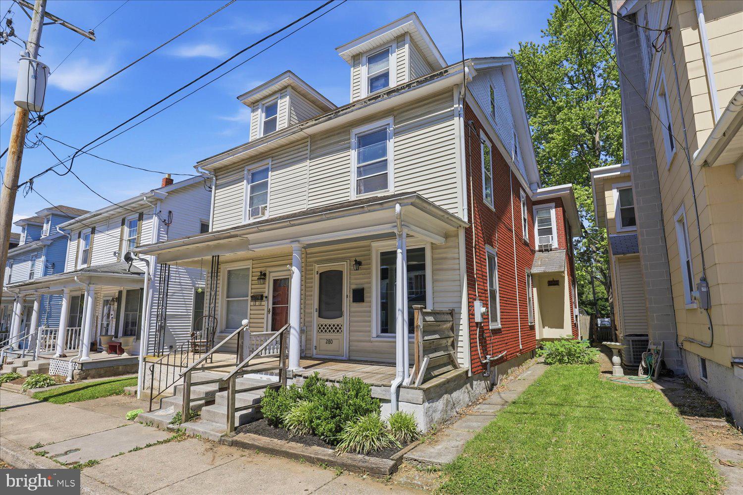 Welcome to 280 Duke Street in Ephrata! This charming home features great natural light, a spacious refreshed kitchen, and an open living and dining area perfect for everyday living and entertaining. The primary bedroom includes access to a private balcony, while the finished attic provides flexible space for a bonus room, home office, or additional bedroom potential.

Enjoy the convenience of first-floor laundry, a partially fenced yard, and an upper-level layout with adjoining rooms that offers flexibility for a variety of living needs. Conveniently located near downtown shops, restaurants, and local amenities! Schedule your showing today!