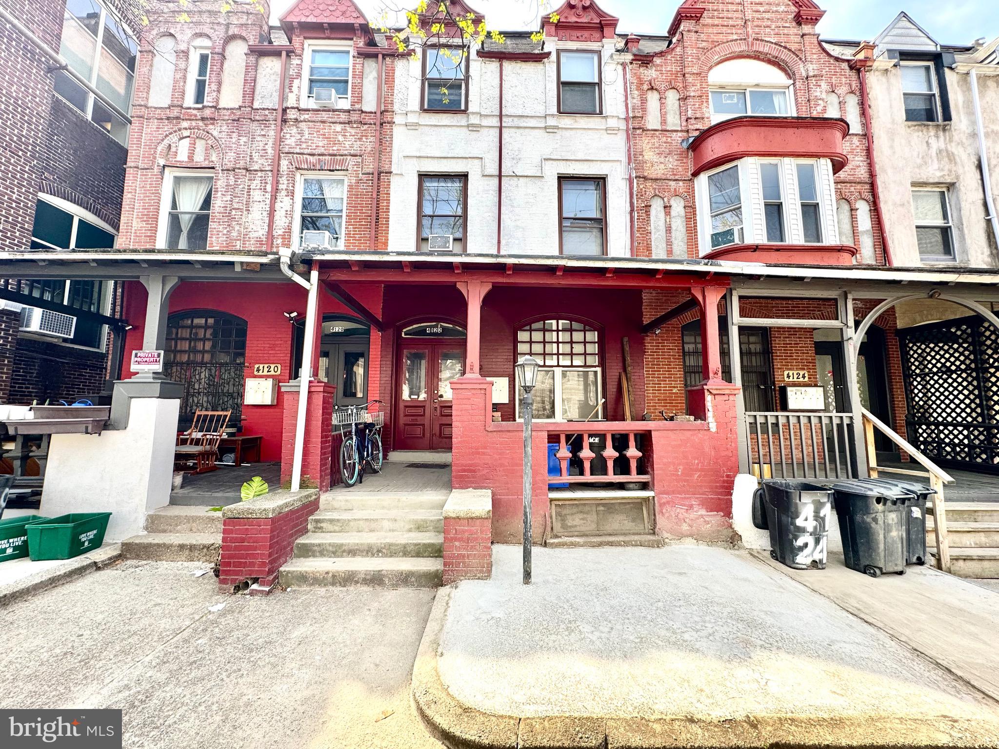 Beautiful, well-maintained,  legal 3 unit apartment building located  in University City for sale.  
- Unit1, 3 bedroom 1 bath on 1st floor with full unfinished basement, access to the backyard, 
- unit2,  2 bedroom 1 bath on the 2nd floor,
- unit3,  3 bedroom 2 full bathroom on the 3rd floor.
All units are fully occupied, and washer and dryer in each unit, hardwood floors throughout whole building 

 LOCATION--Situated in an idea location just off the campuses of University of the Sciences and Penn and close to HUP, CHOP, Drexel, Presby, Science Center. Plus 12 minutes to Center City by car or bike and plenty of convenient SEPTA options (one block from the Green Line hub). Close to so many amenities: Easy walk to Clark Park and its fabulous Farmers' Market, Clarkville, Green Line Coffee, the movie theater, so many restaurants, and Fresh Grocer around 40th & Walnut, and all that University City has to offer. Penn Alexander School catchment. Property being sold in "as-is" condition