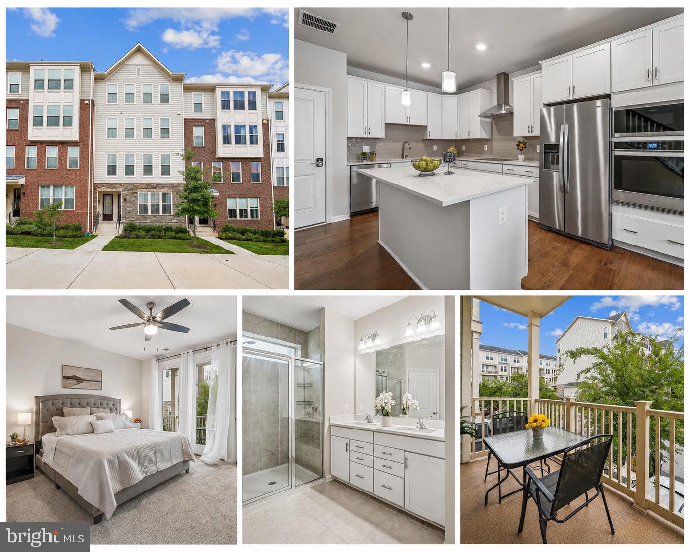 Nearly new and beautifully maintained, this 2023 built townhome style condo in sought after Potomac Station Marketplace offers 1,574 square feet of stylish, low-maintenance living. Featuring 3 bedrooms, 2.5 baths, and an attached one car garage, this home boasts an open concept floor plan with luxury vinyl plank flooring, abundant natural light, and a stunning kitchen with white shaker cabinetry, quartz countertops, stainless steel appliances, tile backsplash, and a large center island. Upstairs, the spacious primary suite includes a walk in closet and private bath with dual vanities and an oversized walk-in shower. Two additional bedrooms, upper level laundry, and a covered balcony complete the home. Conveniently located near shopping, dining, Historic Downtown Leesburg, Route 7, Route 15, and the Dulles Greenway. Move in ready and better than new!