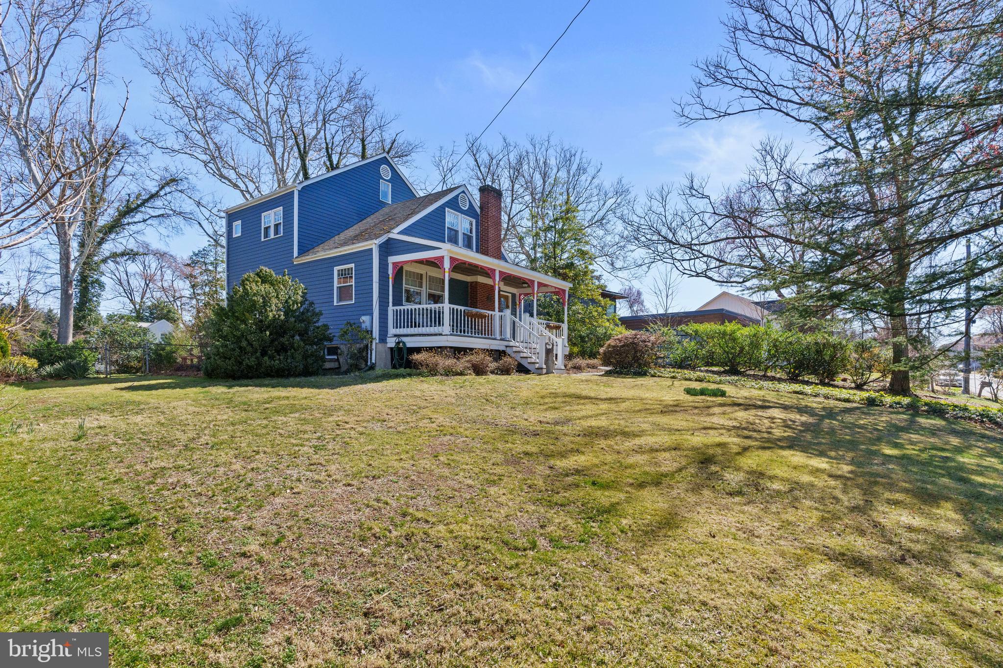 Incredibly Rare Opportunity in Superb Location in the Heart of McLean! Charming home with sun-filled addition on 1/3+ Acre Lot.  Privacy abounds on this quiet street that's just steps from everything that McLean has to offer.  Update, Renovate or Build New - it's truly a perfect setting! Charming Front Porch leads to Spacious Main Level with Living Room, Bedroom/Den + Office, Powder Room, Fully Updated Chef's Kitchen with Ample Storage and Counter Space, Sunny Dining Room and Wonderful, 2-Story Family Room addition with Wall of Windows overlooking Huge Fenced Yard with Mature Trees and Landscaping.  Large Deck, too.  2 spacious Bedrooms with Ensuite Baths on Upper Level.  Primary BA w/Soaking Tub and Separate Shower.  Partial Basement with good ceiling height - perfect for storage, workshop, more. Must see!