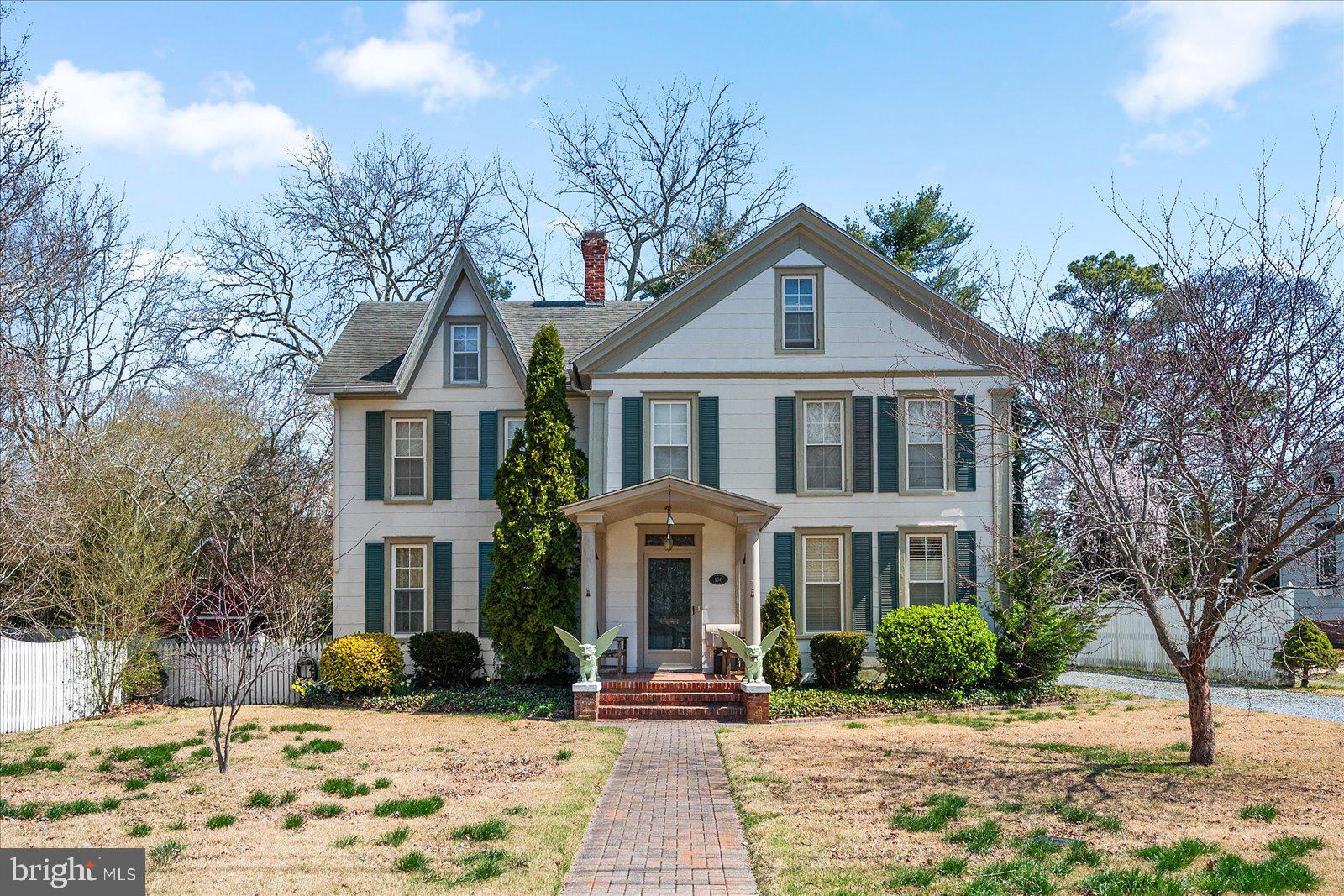 Do not miss out on this unique opportunity to own this 3 bedroom/2.5 bathroom historical home in beautiful downtown Snow Hill.  Original hardwood flooring throughout the home! The living room is perfect for hosting and has a lovely gas fireplace. Attached to the living room you will find a 3 season sunroom with plenty of light overlooking the back yard and garden.  Well maintained landscaping and gardens with a fully fenced in back yard. There is also a 2 car garage with a large workshop attached. The whole house has a back up Generac Generator. This home also has a two zone heating and cooling system. This home is being sold "As-Is" and unfurnished. There will be an auction in May to sell all the remaining items in the home. There is historic charm to be found throughout the home and it is even listed in the Snow Hill Historic Home Guide. There are endless possibilities to make this home into your own so make an appointment to  view it today!!!