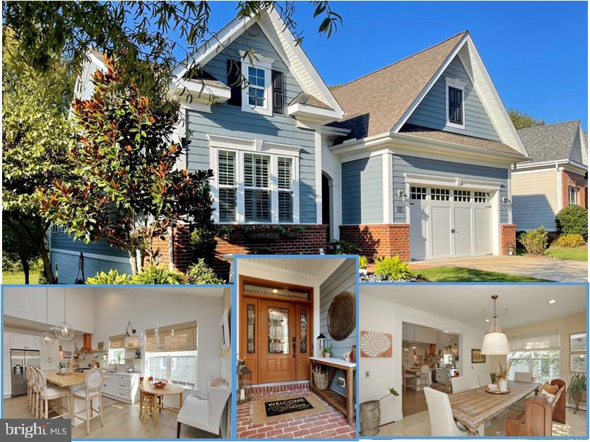 Stunning home custom designed by a local & well recognized interior designer/owner. They have spared no detail on the renovations that were done in 2022.  You will be amazed as you step from the driveway & approach the arched entry.   When you step into the open foyer, you’ll instantly feel the warmth that this designer created with a very cozy & inviting atmosphere. The main level offers a large owners suite w/ walk in, doors to the rear decking & large owners’ bath, the guest rooms (2) are on the opposite side of the home offering privacy for both owners & guest.  The kitchen is all new w/ state of the art appliances, cabinetry & custom floating helving.  There are new light fixtures throughout, all new flooring, new paint from top to bottom, new beamed ceilings in the kitchen & family room area, the fireplace was redone to include a Charleston style brick facing (2-sided fireplace) opening to a full sunroom w/ fireplace, & doors to the decking. The upper level has a full bath and private loft area w/ 2 queen beds & sitting areas which are a perfect set up for guests & offers a large open area to stretch out as well as privacy. The lower-level features custom cabinetry, built in bar area w/ cabinets, movie room, gym w/ built in mirrors from floor to ceiling, wine storage, a full storage room, 2 guest rooms w/ lots of natural lighting, FULL bath & doors to the patio area.   You will love all the custom window treatments & new lighting on each level.  The lower level (Walk out basement is fully finished to include a kitchenette, 2 guest rooms, full bath, gym room w/ floor to ceiling mirrors, movie room w/ built in cabinetry, library corner w/ built in book cases, it’s perfect for privacy should you have a guest, adult child, family member or perhaps a tenant for additional income.  The spacious garage has built in cabinetry for storage & a hose spigot. The Villages of Steeplechase is a luxury community offering walking trails, a club house w/ gym, meeting rooms, billiards room, party room, mail kiosk, kitchen area, in ground pool, tot lot/play area. It’s convenient to the town of La Plata located just 5 minutes from the main intersection (Charles Street & Crain Hwy) There is a county park that’s being planned & designed on a large parcel on the North Bound side of 301 so you’ll have easy access to this by car.  You can be at the bridge (Nice/Middleton on the Potomac) in 10 Minutes. (hot tub & sauna DO NOT CONVEY).  ***See video link for Mattaport Interactive video **HOA takes care of the lawn , gardens , fertilizing, seeding, aerating , etc, club house, pool , walking trails, playground, snow removal , **Current tax bill reflects a line item for FST tax which is OVER this year so bill will be LESS for 2024/2025 year. ,