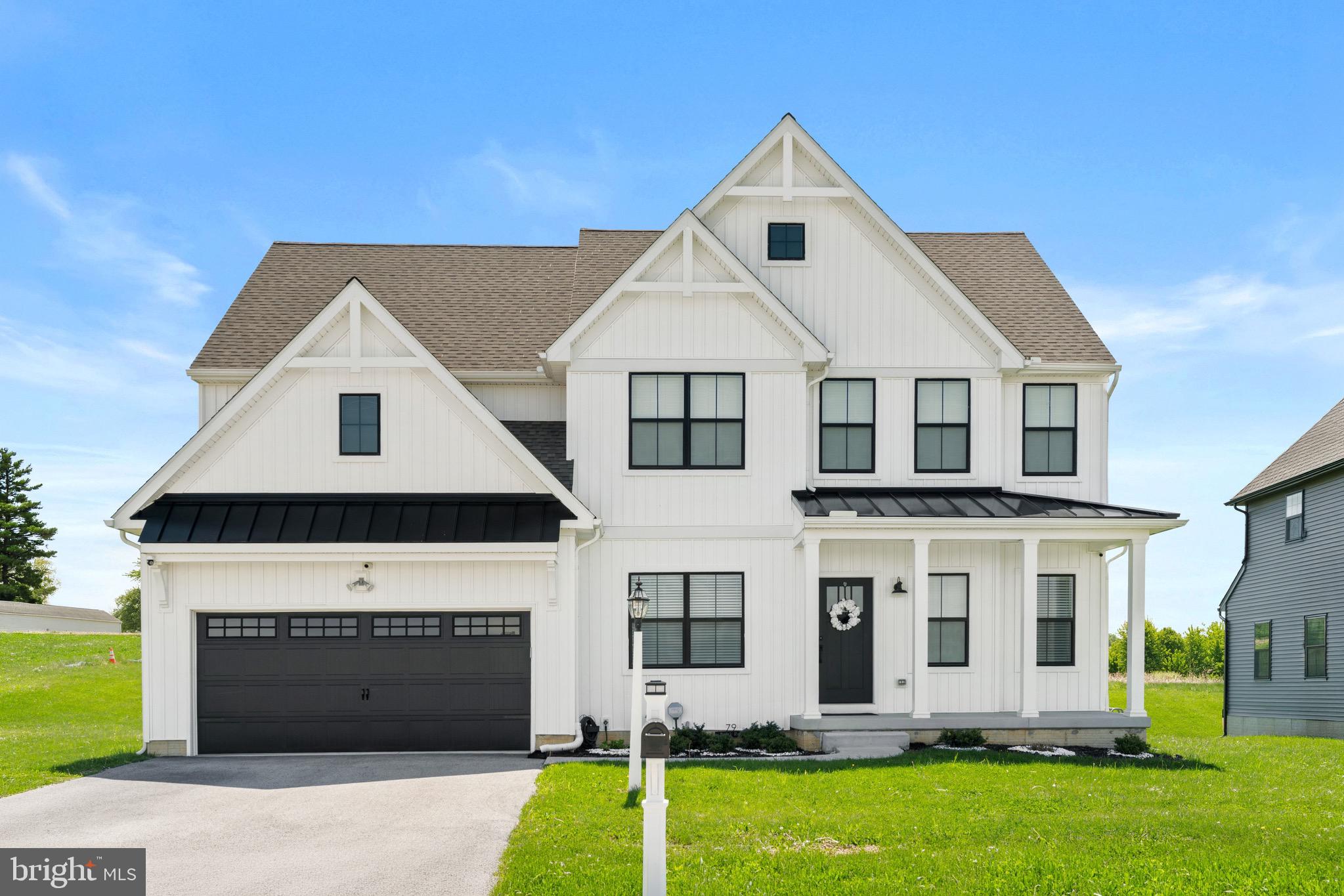 OPEN HOUSE Saturday 5/16/26 10am-2pm.  Welcome to this stunning, like-new home nestled directly across from Dallastown Intermediate School in the highly sought-after Dallastown School District.  Built in 2022, this pristine  4-bedroom, 2.5-bathroom residence perfectly combines modern style with everyday practicality — delivering move-in-ready perfection without the wait or headaches of new construction.  Inside, the chef-inspired kitchen steals the show with stainless steel appliances, generous counter space, and sleek finishes that open directly into a bright, expansive living area — ideal for both daily living and entertaining. Upstairs, a convenient second-floor laundry room leads to a spacious primary suite featuring a luxurious en-suite bathroom and two walk-in closets. The generously sized additional bedrooms are flooded with natural light, making them perfect for family, guests, or a home office.  The full basement offers exciting potential for future expansion, giving you even more living space to customize.  With an unbeatable location just steps from school, easy commuting routes, and nearby shopping, this home truly offers the best of convenience and community.  Check out the virtual tour!  Don’t miss this exceptional opportunity — schedule your private showing today!