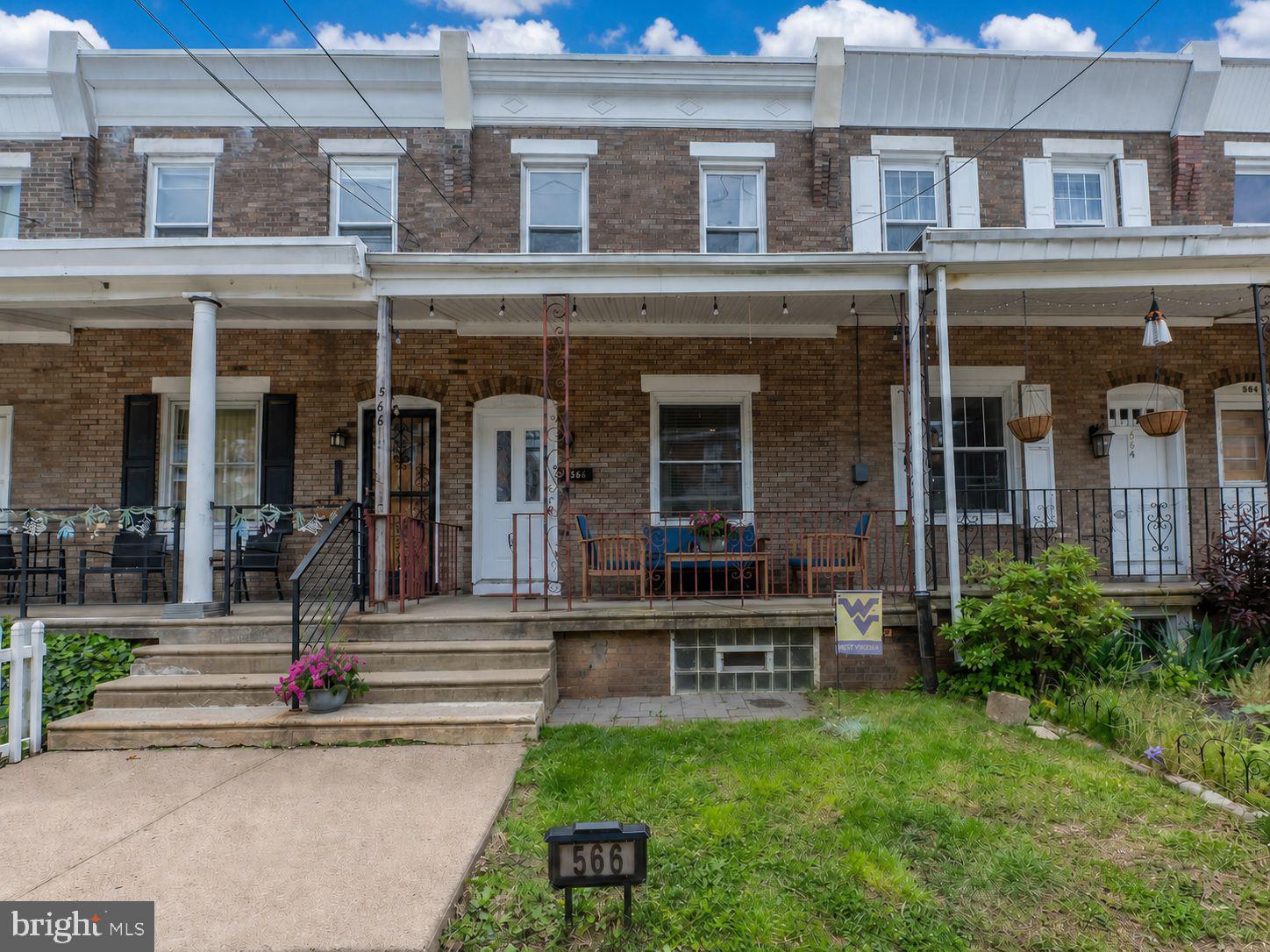 Don't miss this move in ready  4 Bedroom, 2 Bath Roxborough rowhome. The first floor has a Bedroom which also makes a nice in home office/ play room or bonus room.  The Laundry and full  bath is located on the first floor for convenience.  Glistening Luxury vinyl hardwood floors throughout this well maintained and updated home.  Both full bathrooms have been beautifully rennovated in a pleasing neutral pallette.  The spacious eat-in kitchen with granite counters  has cherry cabinets and newer stainless steel appliances. The five burner range will make cooking and entertaining easy.  The second floor has 3 bedrooms and a full bath.  The backyard is fenced and has a lovely patio area perfect for entertaining and  relaxing. Conveniently located near trains, shopping, restaurants, air port, Philadelphia and major roadways. Your most discriminating buyer will want to call 566 Martin Street home!