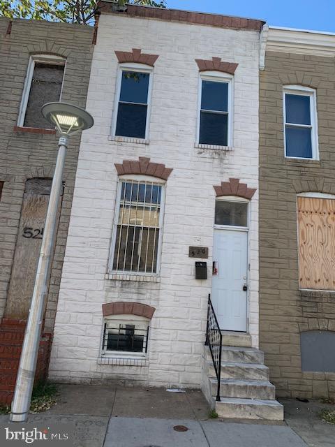 Newly renovated 3BR 1BA home.  One bedroom is a walk through.  Large living room and dining room.  Huge eat-in kitchen with plenty of cabinet space.  Great rental home.  Rent includes water.  Close to transportation, shopping and restaurants and Patterson Park.