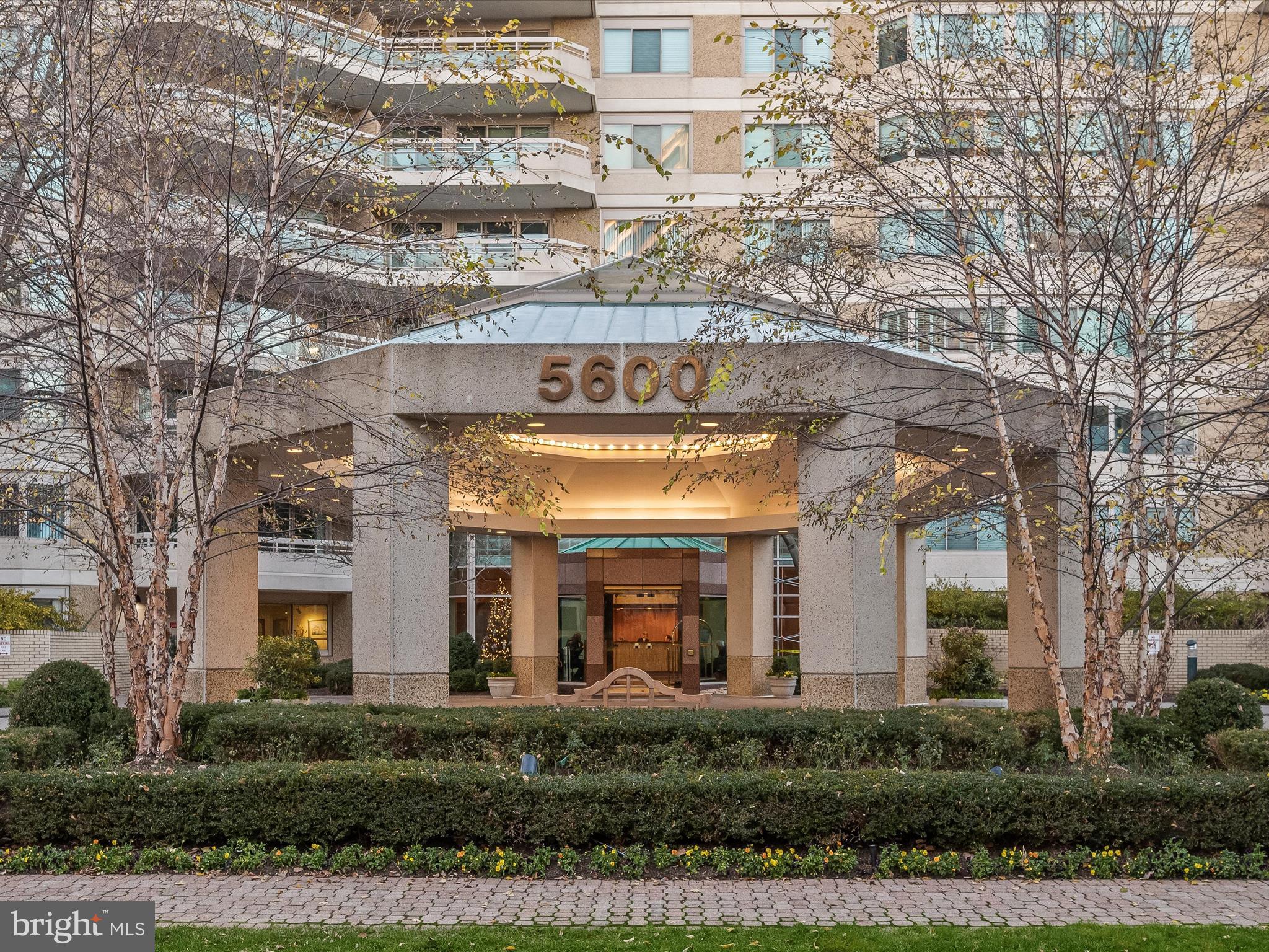 NEW PRICE !  The Somerset of Chevy Chase -- turnkey condition and freshly painted!  Enjoy spectacular SWEEPING VIEWS of Virginia and Bethesda from this sought-after TWO BEDROM plus DEN/FAMILY ROOM residence.   Featuring generous proportions (approx 1,952 sq ft) and perched on the 15th Floor, this sun-splashed  turnkey home will not disappoint. Unit #1502 boasts: a gracious ENTRY HALL with coat closet and pretty marble floor   /   Expansive formal LIVING and DINING ROOMS provides versatile entertaining space and floor-to-ceiling windows   /   Coveted FAMILY ROOM/STUDY with custom plantation shutters makes the perfect space to unwind   /    Updated, eat-in KITCHEN with quartz countertops, ample cabinet storage and LAUNDRY CLOSET and storage off Breakfast area   /   Discreetly located POWDER ROOM off entry hall   /   Enjoy al fresco coffee or sunset cocktail from the western-facing BALCONY   /   Enviable luxe PRIMARY SUITE with king-size proportions, expansive customized walk-in closet, and ensuite FULL BATHROOM with sep spa tub/shower and large dual sink vanity   /    SECOND BEDROOM suite with ensuite FULL BATHROOM and customized walk-in closet ...All of this plus TWO ASSIGNED GARAGE PARKING SPACES  (G3 42 and G3 43)  and a large STORAGE UNIT (# 60). 

Ideally situated in the full-service SOMERSET HOUSE offering elegant living on 17+ acres with concierge,  24-hour security/gatehouse, doormen/valet, concierge , front desk and onsite management with countless amenities such as tennis/pickle ball/racquetball courts, indoor/outdoor pools, clubhouse and gardens, party room with catering kitchen, state-of-the-art gym, landscaped gardens, and walking paths.

Unbeatable location in the heart of CC MD side of Friendship Heights with incredible proximity just a few blocks to several conveniences, world-class stores/boutiques, restaurants, and the Metro.