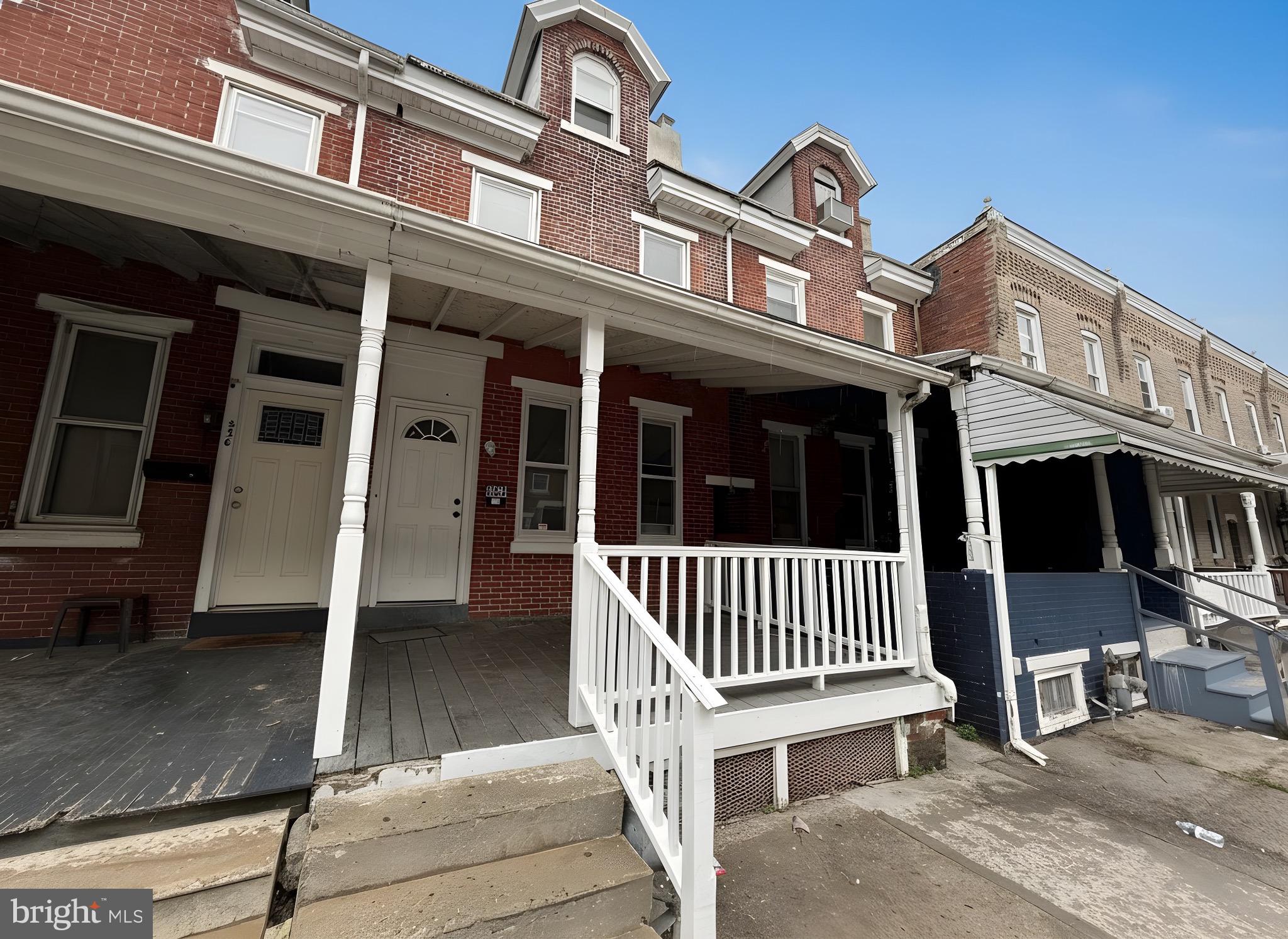 Don't miss a solid investment opportunity in the Norristown borough. This 3 bed, 1 bath home is currently rented, providing reliable cash flow. On the main floor you will find a living room, an eat-in kitchen, and entry to the backyard. The 2nd floor comprises a full bathroom and two spacious bedrooms. Head to the third floor to find the 3rd bedroom. The basement houses the washer, dryer, and utilities.  This home has forced air heat and central A/C!  Add to that, off street parking in the rear. If you've been looking for that turn-key income-producing property, this is it! Buyer is responsible for all municipality U&O fees and requirements. Sale is as-is.