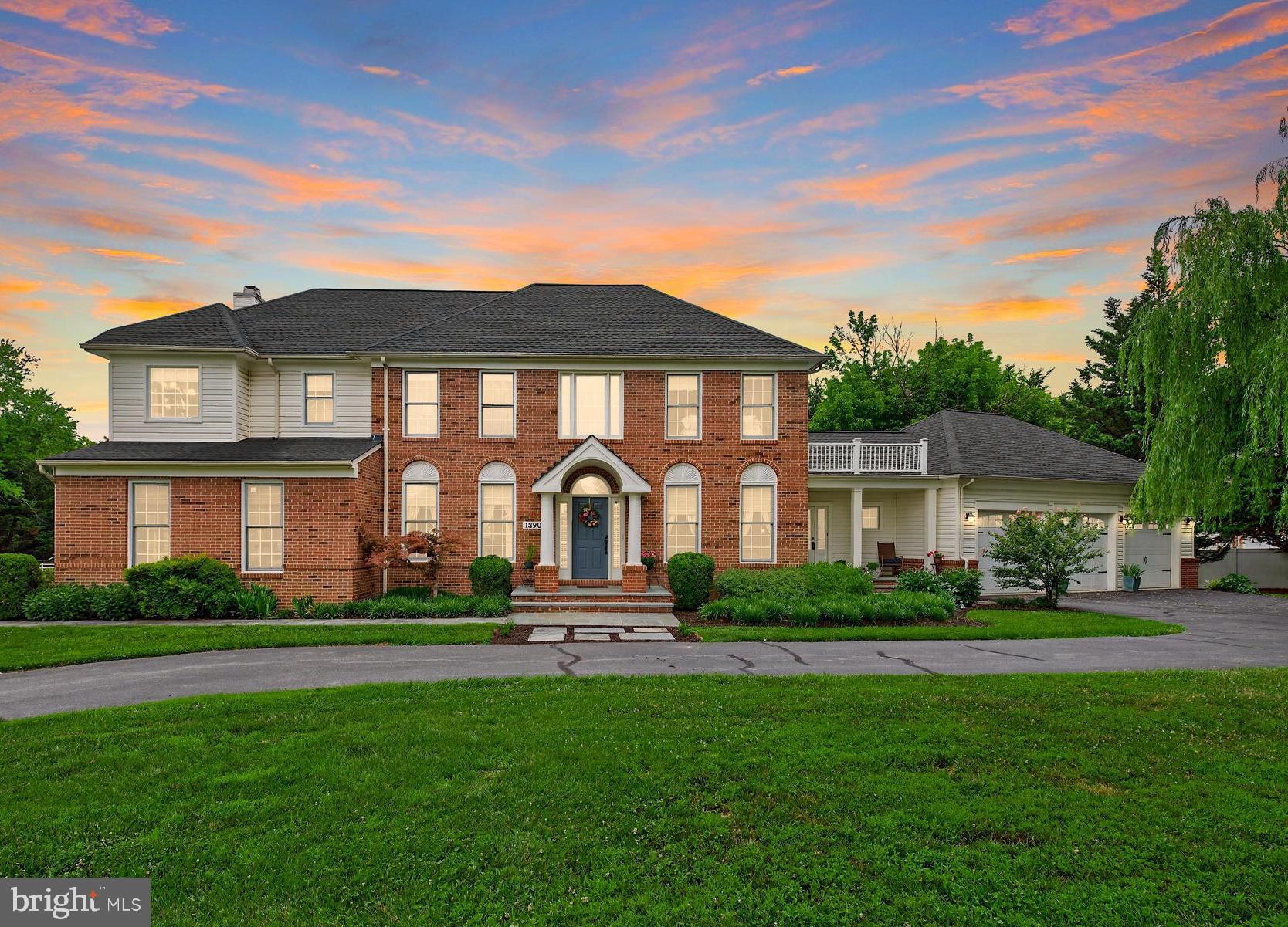 Stunning brick-front colonial in the newly-assigned Poolesville HS district with 5 beds, 4.5 baths, and an extraordinary blend of high-end finishes, generous living spaces, and beautifully manicured grounds. Set on an expansive and beautifully landscaped 0.78 acre lot framed by mature trees, this home provides exceptional curb appeal and a peaceful, private retreat. Plus no HOA! Hardwood floors and ample natural light welcome you throughout the inviting main level. At the heart of the home, the luxurious Chef's kitchen showcases custom Jack Rosen cabinetry with soft-close drawers and doors, Subzero built-in refrigerator, an expansive center island with a Dacor 6-burner gas cooktop and BEST overhead hood, Wolf double wall ovens, ASKO dishwasher, Shaws farmhouse sink, granite countertops, and abundant prep and storage space. The open layout flows seamlessly into a sunny breakfast area overlooking the serene backyard and a spacious family room anchored by a cozy wood-burning fireplace, creating the perfect setting for everyday living and effortless entertaining. A formal dining room and living room provide additional gathering spaces, while a nearby powder room adds convenience for guests. The private study offers flexibility as a home office or potential main-level bedroom. Completing this thoughtfully designed level are a spacious mudroom, a large walk-in pantry, and a laundry room with a Whirlpool washer and dryer, plus a secondary exterior entrance for convenience. When ready to unwind, head upstairs to the luxurious owner's suite, which features a spacious sitting area, a walk-in closet with custom shelving, and a spa-inspired en-suite bath with dual vanities, a beautifully tiled walk-in shower, and a top-of-the-line BainUltra soaking tub. A junior suite with its own private bath, along with two additional bedrooms connected by a Jack-and-Jill bath, conclude the upper level. Host the perfect game day watch party or a family movie night in the fully finished versatile lower level, which boasts a large rec room, a wet bar with two built-in wine fridges, and a conveyable billiards table. The generous 5th bedroom, complete with a full bath and abundant nearby storage, serves as an ideal in-law suite or space for long-term guests. Thoughtfully maintained and offering 3-zone HVAC, this home features several recent upgrades including newer main HVAC (2024), upper bedroom HVAC (2020), replaced coil in the addition's HVAC (2022), water heater (2018), upgraded thermostat and ductwork (2020), and roof (2014). An attached 3-car garage with built-in shelving, a convenient breezeway, and a horseshoe driveway provide parking and easy ingress/egress for 8+ cars. Outdoor enthusiasts will love the private backyard retreat featuring a large rear deck, stone patio, shed and an expansive, flat yard surrounded by mature trees, creating the perfect setting for entertaining, relaxing, or watching kids and pets play. Just minutes from Harris Teeter, Darnestown Local Park, and all of the shopping, dining, and entertainment that the Kentlands, Rio and Crown town centers have to offer. Starting with the 2027 school year, this exceptional home will be assigned to Darnestown ES, Kingsview MS and Poolesville HS. Don't miss this!