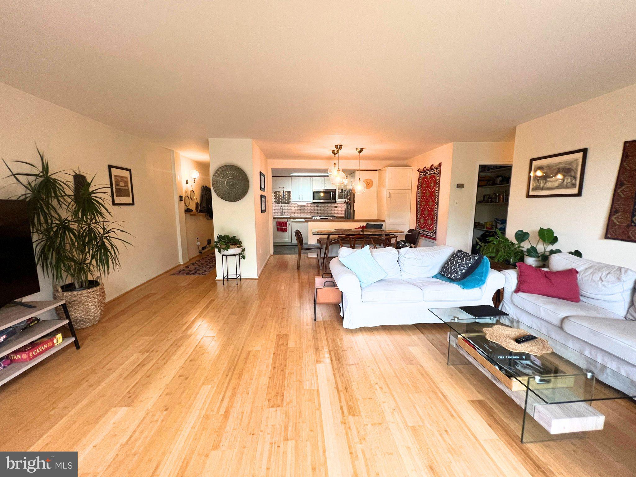 Welcome to Beaver Hill North and this beautifully updated, rarely available 3-bedroom, 2-bath condominium in the heart of Jenkintown Borough. Thoughtfully designed, recently renovated and impeccably maintained, this light-filled residence offers a modern, open-concept layout designed for today's lifestyle.
The stunning kitchen has been tastefully updated and reconfigured to create a seamless flow into the living and dining areas, resulting in an inviting, open floor plan perfect for both everyday living and entertaining. Featuring gas cooking, a dishwasher, abundant cabinetry, and generous workspace, the kitchen serves as the true centerpiece of the home. Gorgeous lighter hardwood flooring extends throughout  living spaces, while large windows and sliding glass doors fill the home with natural light and lead to a private large balcony...it is lovely!
The spacious primary suite offers excellent closet space and a beautifully renovated private bath with double vanities and a tub/shower combination. Two additional bedrooms provide flexibility for guests, a home office, den, or hobby space. The hall bath has also been tastefully renovated and features a tub/shower combination. Additional highlights include central air, abundant storage, an in-unit storage closet, and a private storage unit located in the lower level.
Residents of Beaver Hill North enjoy an impressive list of amenities including a doorman-attended lobby, elevators, fitness center, community room, beautifully maintained grounds, outdoor swimming pool, laundry facilities on every floor, and six guest suites available for overnight visitors.
Enjoy a truly maintenance-free lifestyle with a condominium fee that includes air conditioning, heat, electricity, gas, water, lawn care, snow removal, exterior building maintenance, common area maintenance, professional management, and beautifully maintained grounds. Few communities offer this level of convenience, comfort, and value.
Located just a short stroll from the award-winning Jenkintown School District, the historic Jenkintown Train Station, unique shops, restaurants, cafés, the Hiway Theater, Town Square events, farmers markets, and community activities, this home offers the perfect blend of suburban charm and urban accessibility. With Center City Philadelphia just minutes away by train, you'll enjoy one of the area's most walkable and desirable locations.
Stylish, spacious, and move-in ready, this exceptional condominium combines modern updates, outstanding amenities, and an unbeatable location in one of Montgomery County's most sought-after communities. Call for appointment.