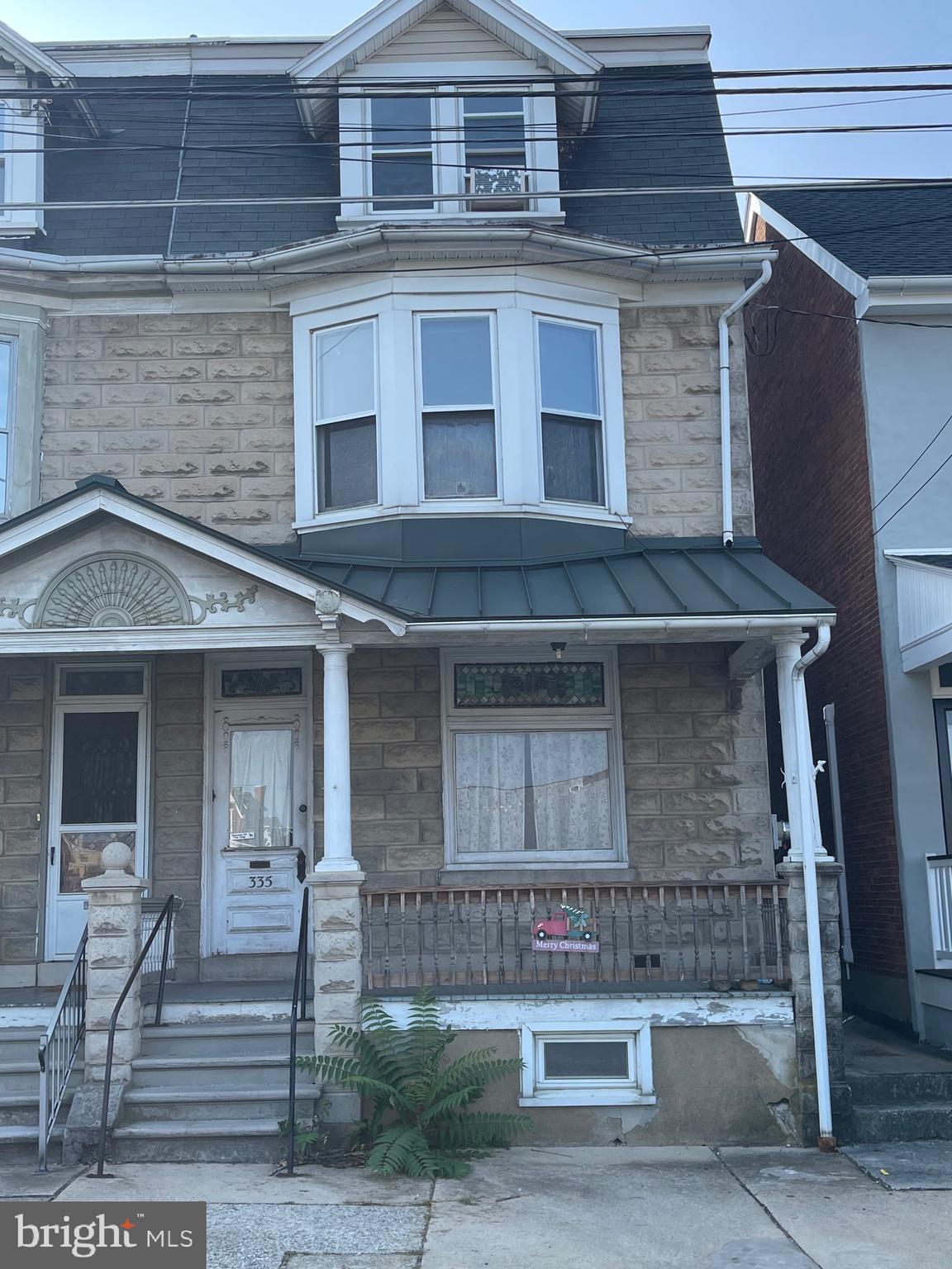 BACK ON THE MARKET!!!  Located in the heart of Kutztown this large 5-bedroom, 2 full bath has a remodeled (2021) kitchen and full bath on the 1st floor which has radiant flooring. 3 bedrooms and a full bath on the 2nd floor with 2 additional bedrooms on the 3rd floor. With a little TLC the possibilities are endless. Enclosed back yard perfect for cooking out and entertaining. Also, a large 1 car detached garage. This is an estate sale and is being sold AS IS!  

This half a double is a Diamond in the rough just waiting for the final touches to SHINE!!