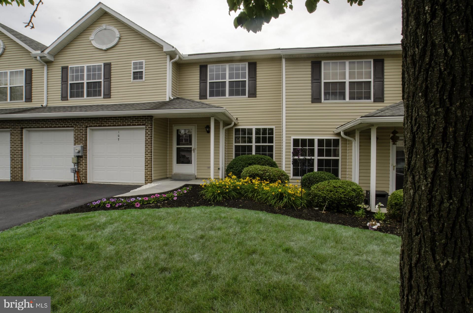 Discover the charm of this stunning townhouse nestled in the desirable Villas at Hershey Meadows. Built in 2005, this traditional-style home boasts a spacious 3-bedroom, 2.5-bath layout with 3,016 finished square feet, perfect for modern living. The kitchen is equipped with high-quality appliances, including a built-in microwave, range, dishwasher, and refrigerator, ensuring culinary adventures are a delight. Enjoy your morning coffee , or host dinner parties in this very spacious townhome. The primary suite offers a luxurious retreat with a walk-in closet and a private bath featuring an ensuite bath and massive walk in closet. Step outside to your community's amenities, including a refreshing pool and recreation facilities, perfect for summer fun and social gatherings. The meticulously maintained common areas , lawn care and snow removal including driveway and sidewalks are included in the association fee, allowing you to enjoy a low-maintenance lifestyle. Enjoy the recently updated deck and the walk out lower level, which enters into a fenced yard, perfect for containing your babies...fur and humans, and providing a level of privacy not typical in a townhome community. The lower level finished family room has the capability of a future bathroom, should that be desired. Located in a vibrant neighborhood, you’ll find parks, shopping, walking trails and dining options just moments away. With easy access to major roadways, commuting is a breeze. This home is not just a place to live; it’s a lifestyle waiting for you to embrace. Don’t miss the opportunity to make this beautiful property your own!