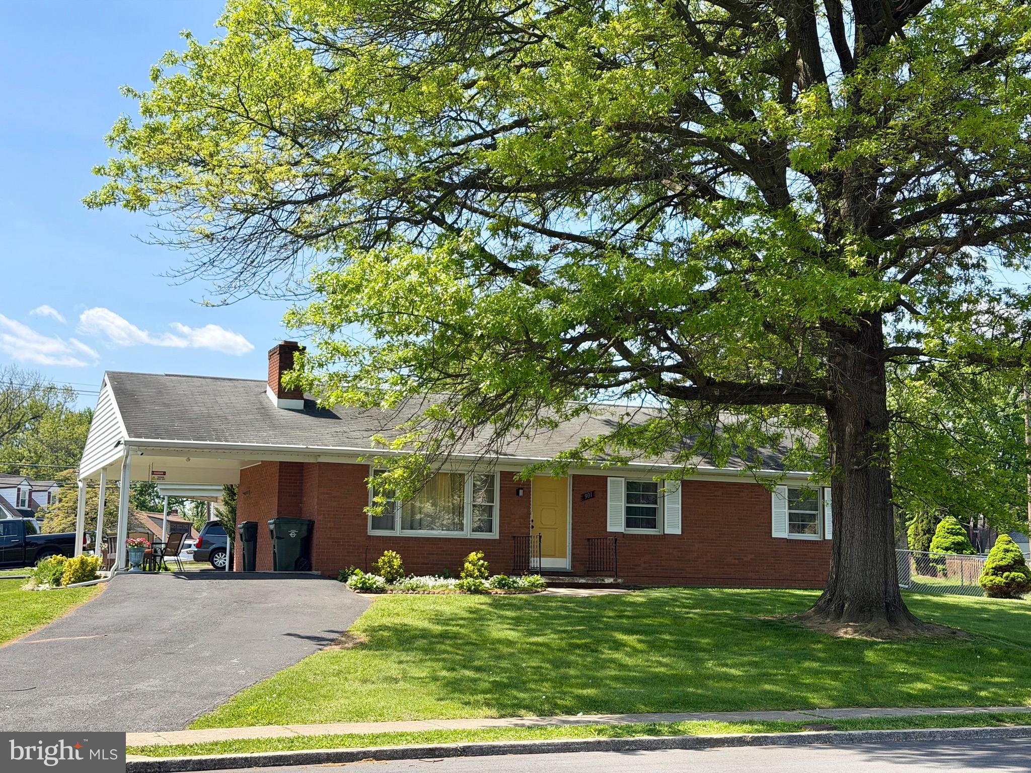 Welcome to a beautiful single-family home, totally renovated in 2020 in a quiet neighborhood on large corner shady lot with 4 bedrooms 3 full baths, 2 fireplaces, hardwood floors, lower level with laundry room, workshop/storage. Walkout asphalt drive to carport, 2 miles to Hagerstown Premium Outlets, 21 miles to Whitetail Resort, the property is offered with negotiated furnishings.