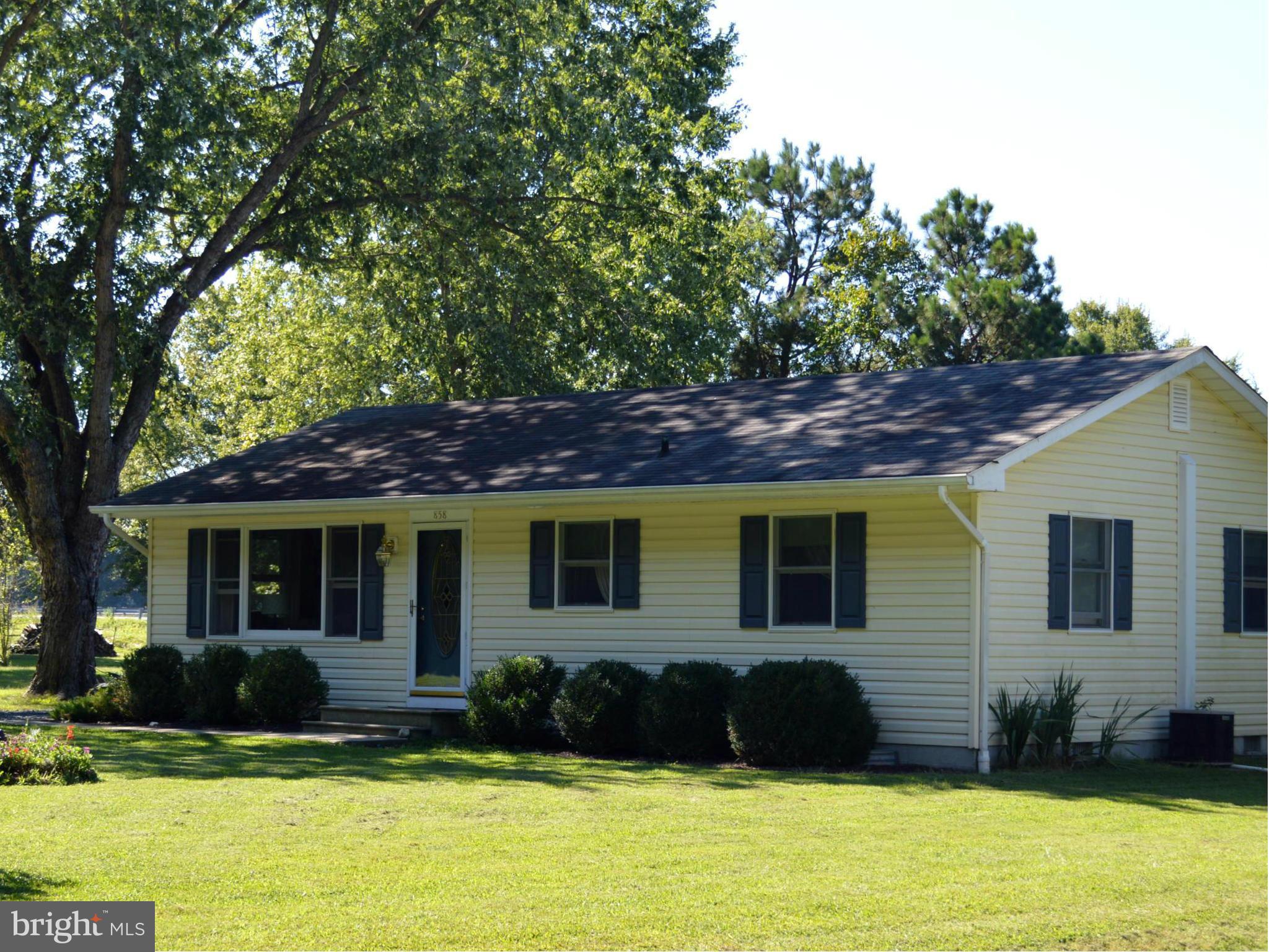 Why Rent when you can BUY this Gem for a lot less! Take PRIDE in being a HOMEOWNER! This Rancher is full of light, truly Move In Ready, Turn-key, Updated, Immaculate what are you waiting for? MUST SEE this 3 BR Home w/detached Garage & separate Office Space! True Hardwood Floors, New Paint, Great Lot w/tons of room for playtime, Picnic area w/ Firepit & Chairs. 100% Financing Eligible w/USDA!