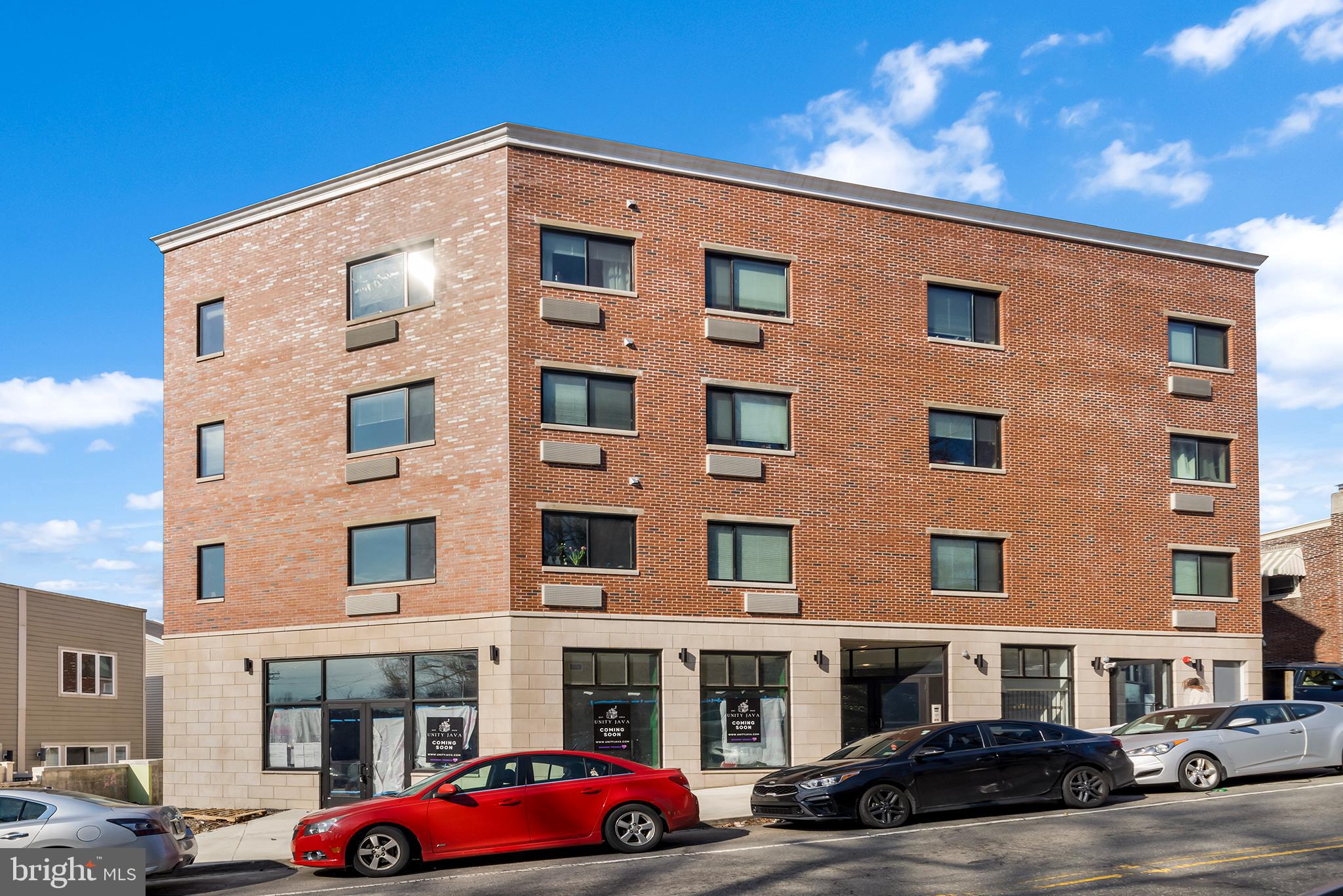 Located in the heart of the Wissahickon neighborhood of Philadelphia . Unit #211 is a gorgeous 1 bedroom /1 bathroom  apartment with modern finishes and tons of natural light. All units have fresh white cabinets, white subway tile backsplash, quartz counters, and stainless steel appliances dishwasher, microwave, fridge, and oven/stove combo in the kitchen. Sleek wood floors throughout with large windows for natural light along with recessed lighting. Units also have an in-unit washer/dryer for added convenience! PTAC units in each room for utmost comfort! There's plenty more to see, so schedule your showing of this beautiful unit today!   Lease Terms: Generally, first month, last month, and one-month security deposit due at, or prior to, lease signing. Other terms may be required by Landlord. $75 application fee per applicant. Pets are conditional on owner’s approval and may require an additional pet rent, if accepted ($35/month/per cat & $50/month/per dog). Breed restrictions may apply. Off-street covered assigned parking is available for an additional $150/month. Tenants responsible for all utilities: electricity, cable/internet (Comcast only), and a $50/month water fee.
***Note: Photos are samples from a different unit in the building. Exact layout and finishes may differ.