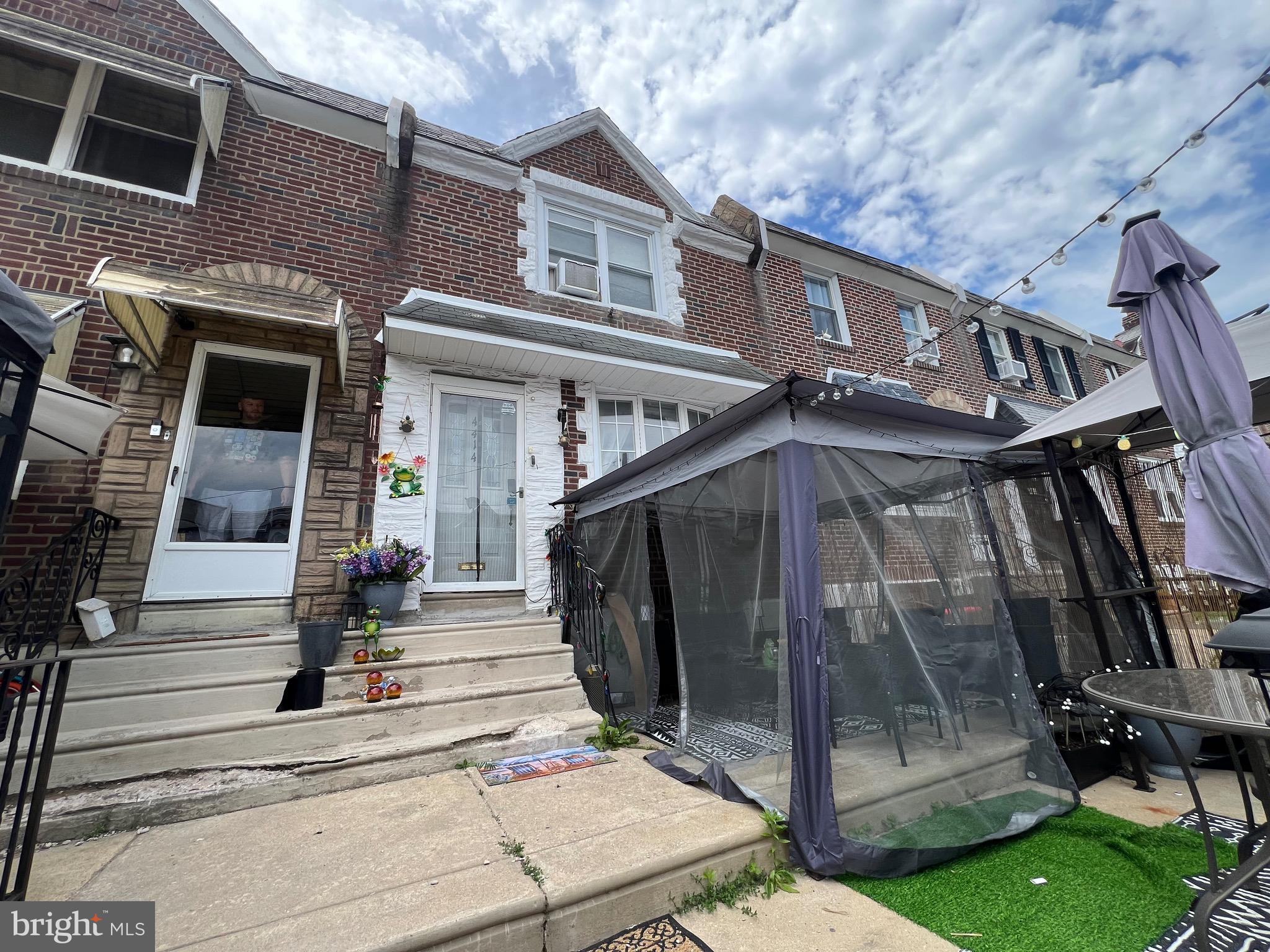 Welcome to 4414 Loring Street, a well-maintained and move-in ready home located in the desirable Holmesburg section of Northeast Philadelphia. This charming property offers 3 spacious bedrooms and 1 updated full bathroom, providing comfortable living space for homeowners and investors alike.

Step inside to find a bright and inviting main level featuring a combination of carpet and vinyl flooring, creating a warm and functional living environment. The updated second-floor bathroom adds a modern touch, while central heating and air conditioning ensure year-round comfort.

The finished basement offers valuable additional living space, perfect for a family room, home office, gym, or entertainment area. Outside, enjoy the covered concrete front porch, ideal for relaxing with your morning coffee or unwinding after a long day. A solid brick retaining wall enhances the home's curb appeal and provides lasting durability.

Conveniently located near shopping, restaurants, public transportation, schools, and major roadways, this home offers both comfort and convenience. Don't miss this excellent opportunity to own a charming home in Northeast Philadelphia!