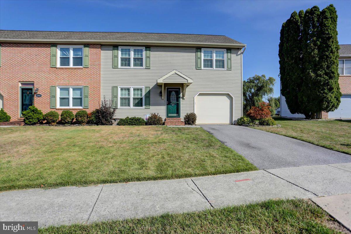Schedule your personal tour to view this recently updated fantastic end unit! Convenient location (minutes from schools, restaurants, grocery, and medical facilities), back yard connected to the common area, and borough utilities are just a few of many perks that this home has to offer.
A few of the recent (and pricey!) updates include a new roof, new windows, a beautifully remodeled kitchen with new appliances, new flooring, a tastefully remodeled bathroom,  and a new paint.
Full basement for extra storage with a potential to be a finished game room, den or hobby room.