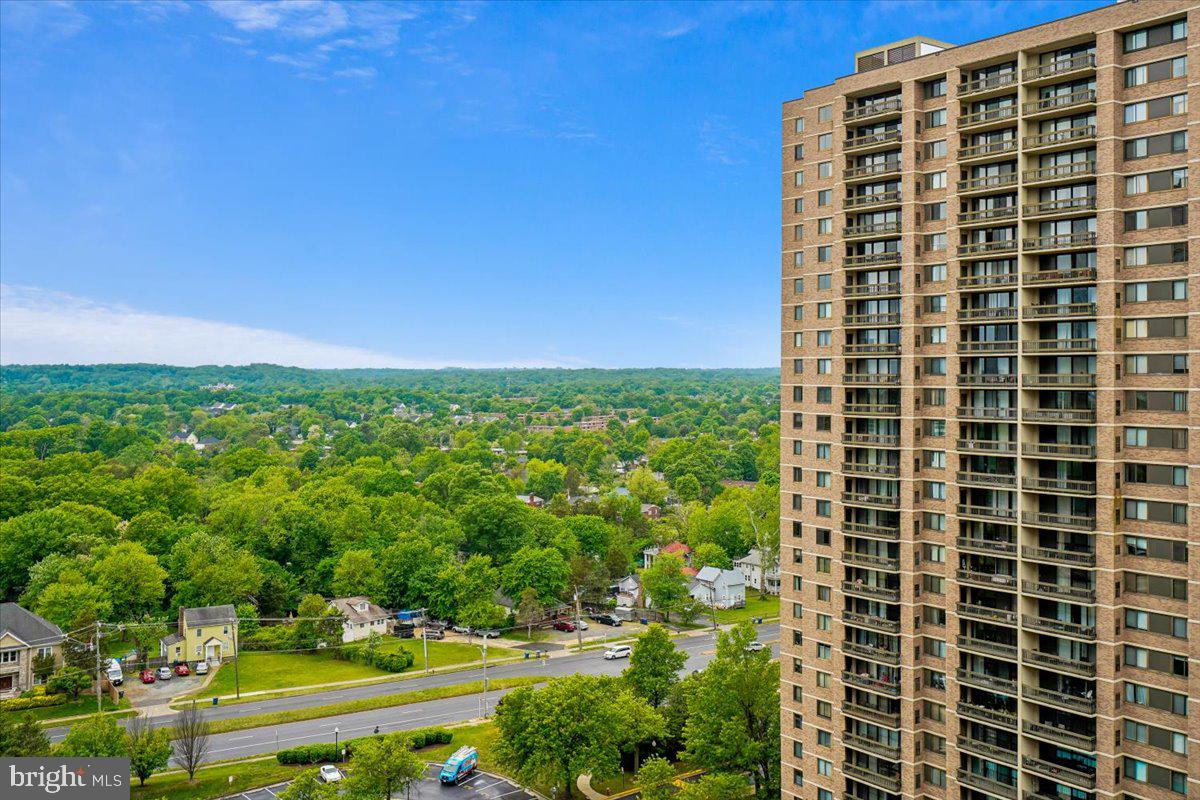New Price! Beautiful Views, Modern Conveniences,  New HVAC installed April 2026, Updated Full Bath 2025, Modern condo located in the highly sought after Skyline Square community. Skyline Square offers a  premium, low maintenance lifestyle,  refined comfort, modern finishes, and exceptional convenience.
The open concept living and dining area is filled with natural light, creating a warm, inviting atmosphere ideal for relaxing or entertaining. Living area includes  luxury vinyl plank floors and an elevated flex space where current owner has a treadmill but could be used as a desk area, study area or music space ? 
 The in unit  full sized washer and dryer add everyday convenience.  The well appointed kitchen features  updated refrigerator.  $18,000 upgrades added over the past 4 years.  New HVAC, Remodeled Bath in 2025, LVP Floors, Refrigerator , New lighting and Freshly painted. This unit offers  generous storage closets, while the spacious bedroom provides a peaceful retreat at the end of the day. A private balcony extends your living space with sweeping views — the perfect spot to unwind.
Residents enjoy 24 hour security, a concierge front desk, and a meticulously maintained building designed for ease and peace of mind. With garage parking, on site amenities, this home delivers true lock and leave convenience.
Located just minutes from Metro,  Arlington, Alexandria, and Washington, DC, Skyline Square offers unmatched access to major commuter routes, shopping, dining, and everyday essentials — making it the ideal home base for those who value both comfort and connectivity.
Live stylishly. Live effortlessly. Live in Skyline Square!
Most utilities are included  in the Condo fee such as  Water, trash and sewer.  Your upgraded city retreat is waiting. Skyline Square  Amenities included with this unit :  1  garage parking spot, Outdoor Pool, Elevator, Recreation Facility, Billiards Room, Common Grounds, 2 Exercise rooms , 1 Extra Storage Unit in Basement, Library, Meeting Room, Party Room and Ballrooms for you to use.  
This is the  perfect home base for people who want convenience without compromise. This beautifully updated high rise condo blends modern sophistication with effortless comfort in one of Falls Church’s most desirable full service buildings.