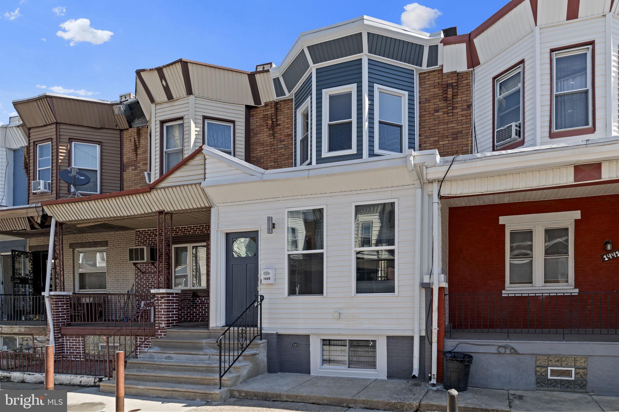 Welcome home to this beautifully renovated gem that delivers serious curb appeal from the moment you arrive. Fresh siding, new windows, and a stylish front door open into an enclosed porch that sets the tone for what lies ahead.

Step inside to discover a thoughtfully designed open-concept main level featuring gleaming new hardwood flooring, recessed lighting, and a coat closet for guests. The dining area boasts an eye-catching light fixture that adds a touch of elegance, flowing seamlessly into a stunning kitchen outfitted with sleek grey cabinetry, quartz countertops, a tile backsplash, pendant lighting, and brand-new stainless steel appliances. The counter offers additional seating, perfect for casual meals or entertaining. A conveniently located powder room on this level is a thoughtful bonus.

Ascend the new staircase with updated railings to the second level, where three generously sized bedrooms await, each featuring hardwood flooring and ceiling fans. The primary bedroom includes a charming media niche, ideal for your favorite screen setup. The beautifully tiled full bathroom offers a stylish vanity and a deep soaking tub, because you deserve a place to unwind after a long day.

The basement comes fully cleaned and painted with impressive ceiling height, presenting a blank canvas for the future owner to customize. Laundry already in place, and a brand-new heating and cooling system keeps every season comfortable. Out back, a fully fenced yard awaits your summer gatherings. Schedule your private tour today!