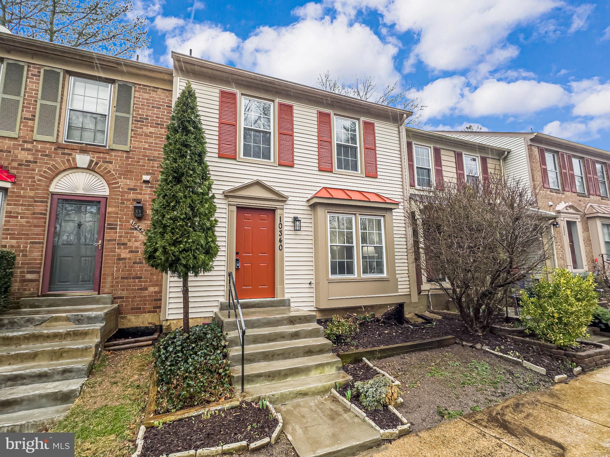 Welcome to this beautiful 3-bedroom, 2-full bath, 2-half bath townhouse located in sought-after Colony Park. This home has been thoughtfully renovated with a new roof, brand-new flooring, fresh paint, and new appliances and countertops, offering a move-in-ready experience. The spacious living area is perfect for entertaining, and the kitchen has plenty of counter space and room for a table and chairs, making cooking a delight. The three generously sized bedrooms provide comfort and privacy, with the primary bedroom featuring an en-suite bath. An additional half bath on the first floor, as well as the basement, offers convenience for guests and family. Downstairs, enjoy a cozy fireplace in a finished basement, which also features sliding doors to the fenced yard outside, ideal for relaxing or outdoor dining. Situated in a prime location with easy access to shopping, dining, and major commuter routes, this townhouse combines style, functionality, and an unbeatable location. Don't miss out on this gem!