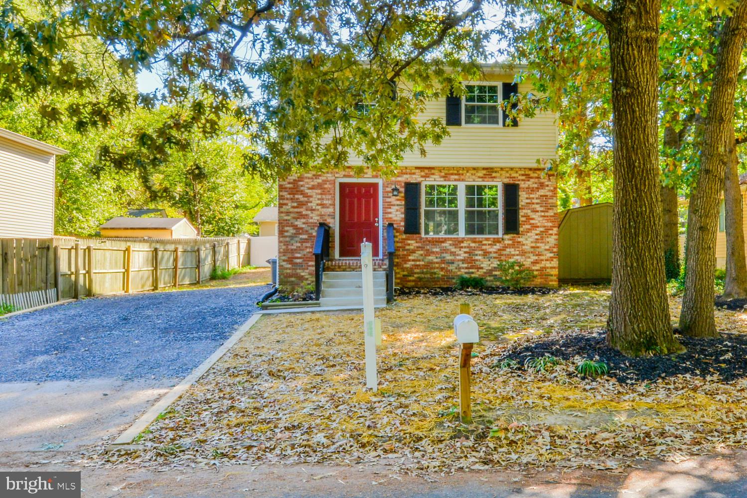 Affordable living in Severna Park! Complete renovation with New kitchen, Stainless Steel appliances, granite counters and laminate hardwoods! New light fixtures in most of the home, new carpeting, and new tile and vanities in the upstairs bathrooms.  It has 3 bedrooms and 2 1/2 baths with an en suite master bath. The backyard is mostly fenced for privacy, cookouts and could easily be fenced in for pets.  There is a large storage shed for yard equipment or outdoor toys.  The community features 3 beaches, kayak rack, boat ramp, crabbing fishing pier and slips are available pending wait list.   HVAC 2010, Hot water Heater 2007.