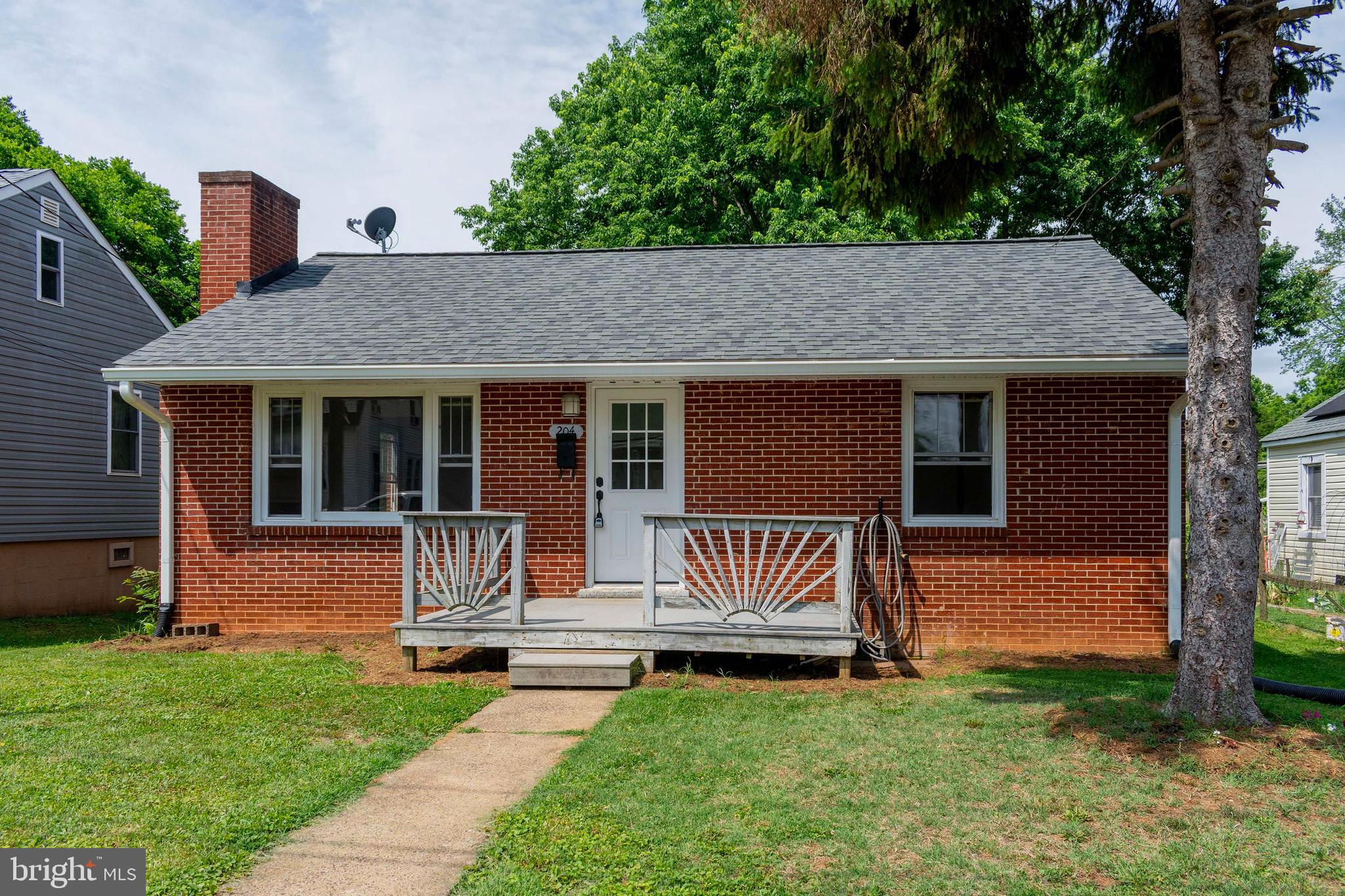 First time offered--perfect retirement or starter home in downtown Orange!  This all brick home has a full basement,  and many upgrades including an updated kitchen, newer roof, hvac, and much more!  The basement has so many possibilities of adding square footage to this home.  Hardwood floors throughout the main level, fireplace in living room, backyard for a playground or fence it for your family pet!