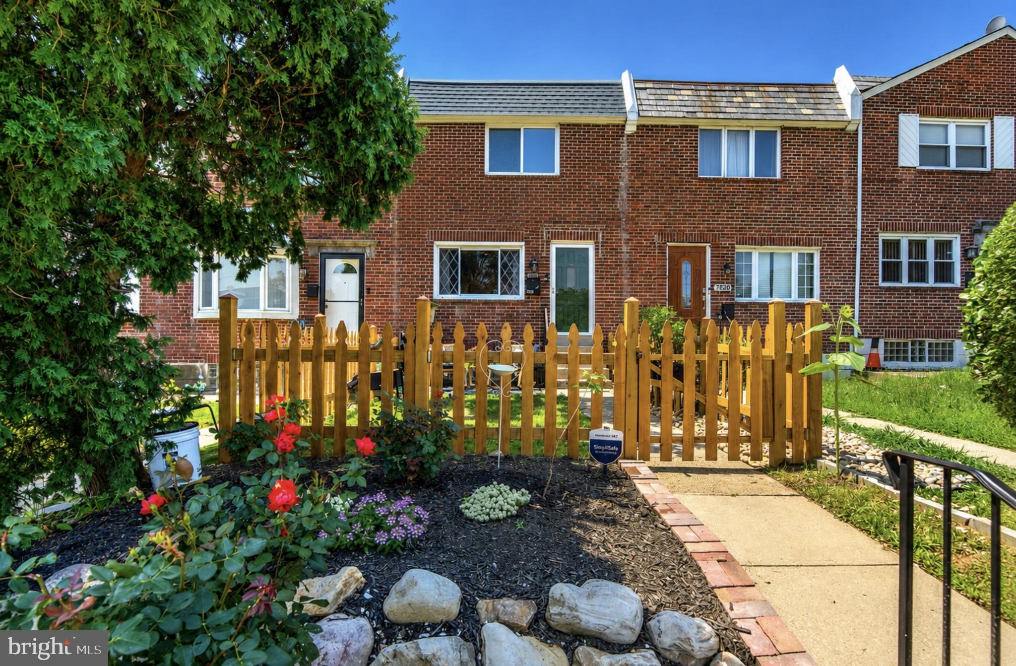 The list of upgrades to this beautiful home goes on and on! The current owners have invested in countless improvements, including a new roof, new HVAC system, updated electrical service, new exterior doors, refinished hardwood floors, and so much more.

Welcome home to 7818 Fayette Street, Philadelphia! From the moment you arrive, you’ll appreciate the charming fenced front yard—perfect for relaxing outdoors, letting pets or children play, or creating your own potted vegetable and flower garden.

Step inside to a bright and inviting living room featuring recessed lighting, abundant natural light, and beautifully refinished hardwood flooring. The hardwoods continue into the spacious dining area, which flows seamlessly into the completely updated kitchen featuring modern finishes and plenty of cabinet and counter space.

The newly finished lower level offers exceptional additional living space complete with a full bathroom, laundry area, garage access, and an exit to the rear of the home—making it ideal for a family room, home office, guest suite, or playroom.

Upstairs, you’ll find three generously sized bedrooms, all with refinished hardwood floors and fresh paint. A full ceramic tile hall bathroom and linen closet complete the second floor.

This move-in-ready home has been lovingly updated from top to bottom. Don’t wait—schedule your private showing today because this one won’t last!