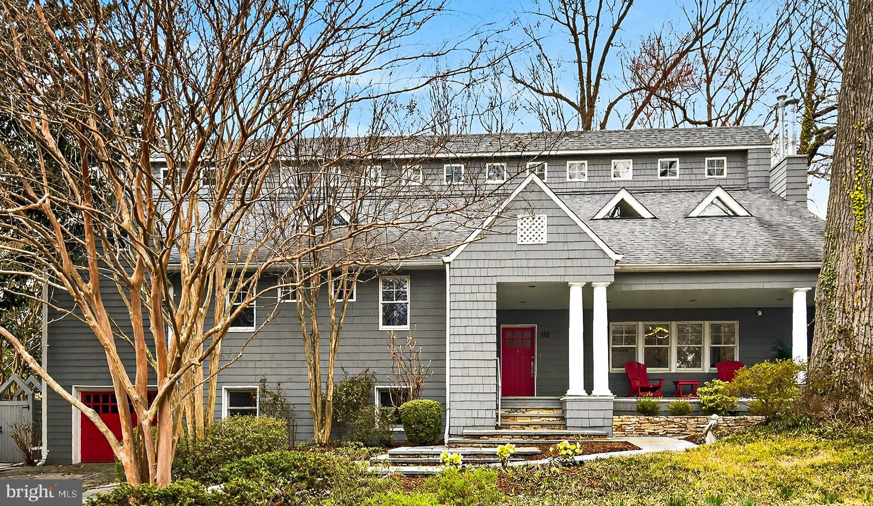 If you've been waiting for a home unlike any other on the market, you’ve found it! This stunning custom built modern home is an entertainer’s dream. Located on one of the most desirable streets in Falls Church City, you will love the tranquil setting while still being within walking distance to all the Little City has to offer. As you pull up to the home, the lush front yard with irrigation system and extensive hardscaping leads to the expansive front porch. Enter the home and prepare to be in awe of the soaring ceilings throughout. The incredibly positioned windows allow for tremendous natural light and provide a comforting indoor/outdoor living environment. The whole house has surround sound system providing great ambiance. Refinished hardwood floors and custom lighting flow throughout this meticulous home. The formal dining room carries into the gourmet kitchen w/ high-end SS appliances, granite counters and double oven gas range. The great room overlooks the resort-style outdoor space. The upper level features 3 bedrooms and 2 full bathrooms. The primary suite is an incredible retreat with a huge walk-in closet, balcony and spa-like private bathroom. The 2 additional bedrooms are spacious and share a nicely updated bathroom. Just above this floor and overlooking the dining room is a unique library/office loft area. The walk out lower level gives you so much more to love. A magazine-worthy, climate-controlled wine cellar, large rec room, home gym, laundry center, spacious bedroom w/ a renovated full bathroom and access to the large garage w/ Tesla charger. The fully fenced backyard of the home steals the show! The luxurious entertaining space is nothing short of your own private oasis. Featuring a pool with a new cover and pool pump in 2025, a removable pool safety fence, Ipe hardwood deck, porch and benches, hot tub and direct access to the W&OD through the locked gate. Every inch of this home has been updated, cared for and maintained. A full home generator was also added in 2025! You can move right in and enjoy all the home and location have to offer including great commuter access, parks, restaurants, retail and so much more! It’s truly one of a kind!