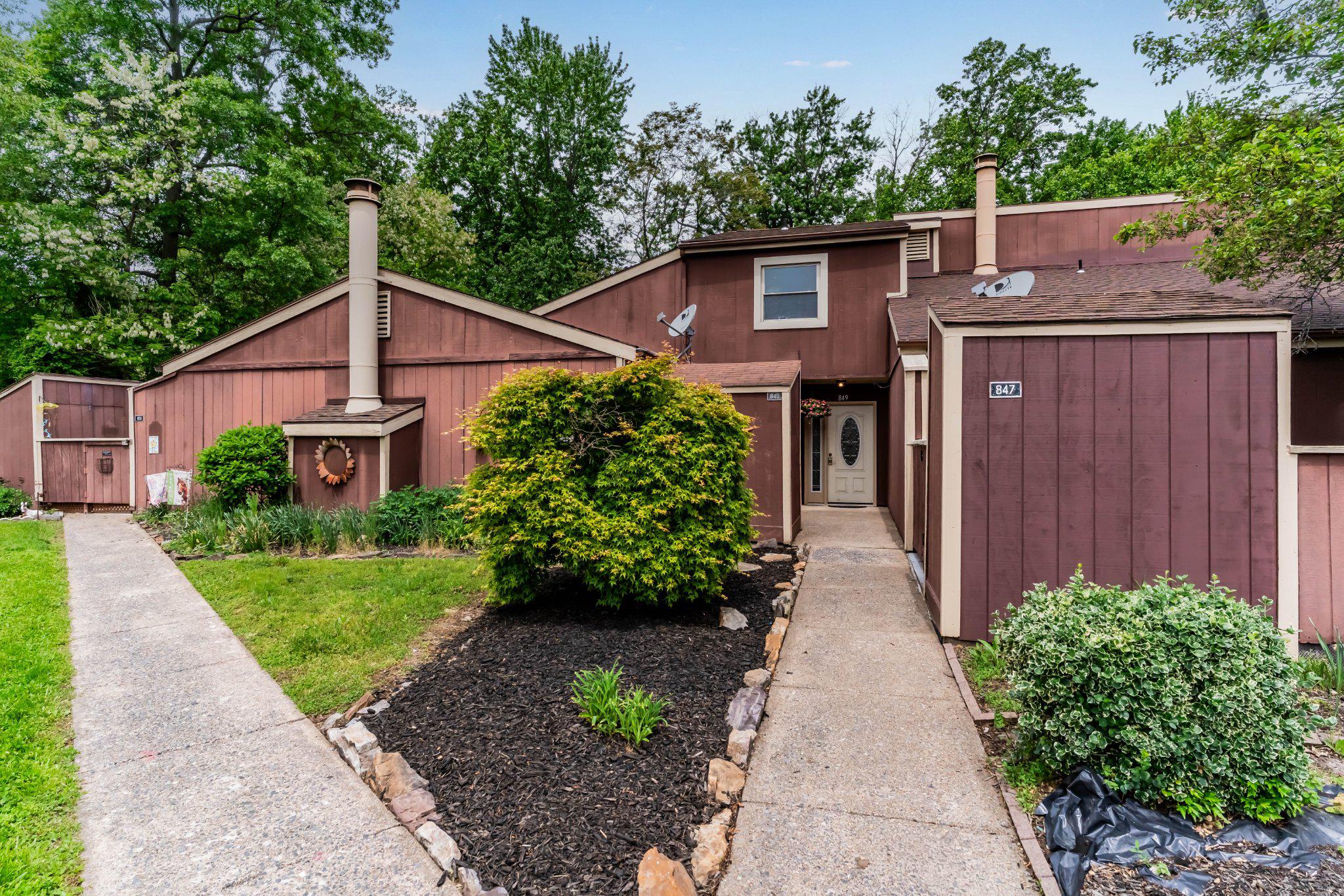 **Open House Sunday May 31st 1-3pm**  Enjoy maintenance-free living at its finest in this spacious 3 bedroom 2.5 bath townhome in the desirable Westwood Village community. Over 1300sqft of living space feels even larger with the open floor plan and spacious bedrooms. The primary bedroom offers a connected on-suite with a full bath with walk-in shower. Relax out back this summer on the patio in the extremely private setting overlooking the trees. Brand new plush carpet just installed in the living room and bedrooms. Excellent move-in-ready condition. Newer HVAC system with central air. So many amenities included with the HOA: insurance, lawn care, roof, siding, exterior maintenance, pool access, basketball/tennis courts, club house access and snow removal. Also includes outdoor storage space. All appliances included.