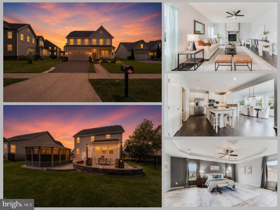 *Open Houses: 1-3 PM Saturday, July 25 | 1-4 PM Sunday, July 26.*

Welcome to Potomac Shores, where luxury, comfort, and an exceptional
lifestyle come together. Tucked away on a quiet cul-de-sac, this
beautifully maintained 2017 home features four bedrooms, 3.5
bathrooms, and sits on one of the largest fenced lots in the
community.

Inside, hardwood floors and abundant natural light complement a
thoughtfully designed floor plan. A custom home office with
floor-to-ceiling built-ins and an integrated desk provides the ideal
work-from-home space, while the formal dining room is perfect for
entertaining. The finished walkout basement adds valuable living
space, complete with a dedicated media room and direct access to a
private backyard featuring a spacious patio and enclosed pavilion.

The primary suite offers a relaxing retreat with tray ceilings,
upgraded flooring, two walk-in closets, and a luxurious en-suite bath.
Three additional bedrooms provide flexibility for family and guests.

Life in Potomac Shores means enjoying resort-style amenities,
including two pools, miles of walking trails, a Jack Nicklaus
Signature Golf Course and restaurant, a state-of-the-art fitness and
social barn, community gardens, playgrounds, sports courts and fields,
a riverfront overlook, and an active calendar of clubs and events. The
community also features on-site elementary, middle, and high schools,
as well as a private Catholic school.

Combining premium upgrades, exceptional outdoor living, one of the
community's largest lots, and an unmatched amenity package, this is a
rare opportunity to enjoy one of Northern Virginia's premier lifestyle
communities.