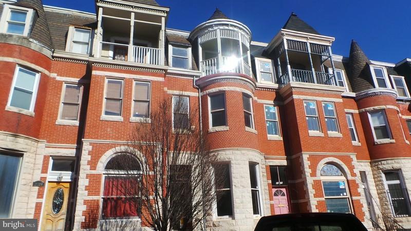 Wonderful opportunity to own this gorgeous home in Madison Park.  Enjoy nice room sizes, wood floors, and separate dining room.  Use the basement for added storage or finish off for additional space. Stunning old world touches on all three levels. The rear yard is perfect for warm weather fun.  Just minutes from Downtown Baltimore!