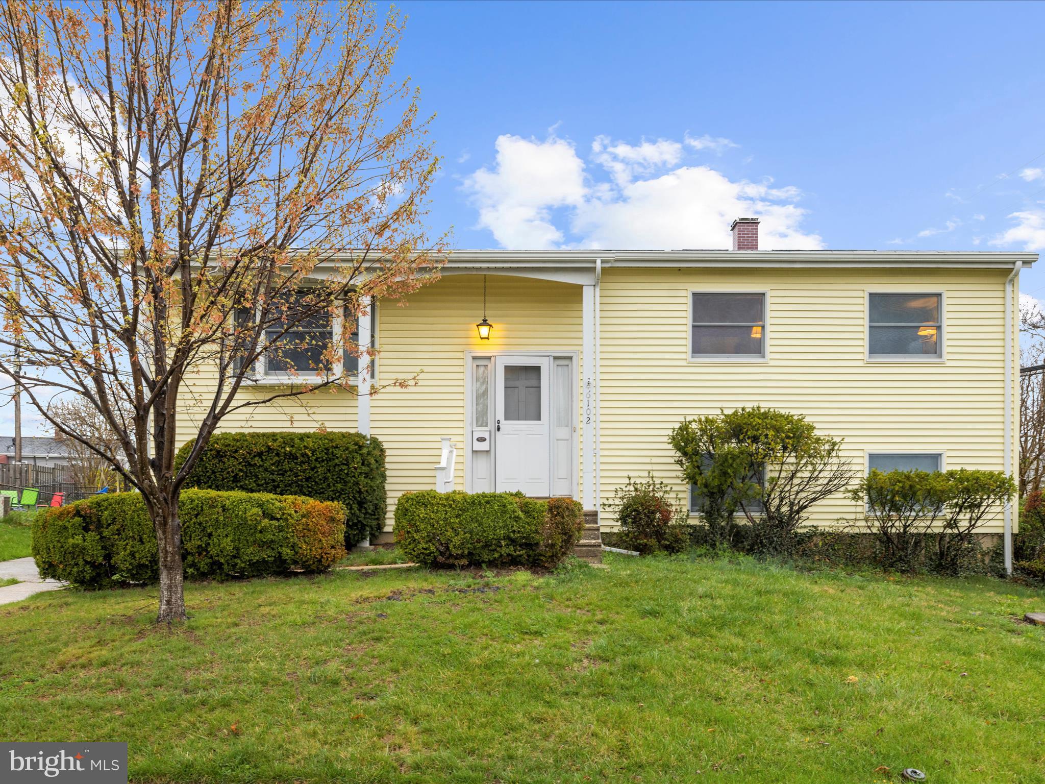Welcome to 6102 Moorefield Road in the heart of Catonsville,  in the quiet family oriented community of Westview Park.   This gem of a home is waiting for your own personal touches.  As you enter this 4 bedroom and 2.5 bathroom  split foyer, the main level hosts a carpeted family room and separate dining room, along with the kitchen and appliances.  Down the hallway has 3 bedrooms, including the master with its own full bathroom.  Also, there is a full hallway bathroom with double sinks.  Off of the kitchen and dining room is a very large screened in porch over looking a large fenced in backyard where you can relax while reading your favorite book and having a cup of coffee.  Down in the basement/2nd level, you will find  a 4th bedroom, full basement with a powder room which is ready to be turned into a full 3rd bathroom.  There is a large storage room with washer and dryer, all mechanicals and this room also has access to the backyard.  Make your appointments today!