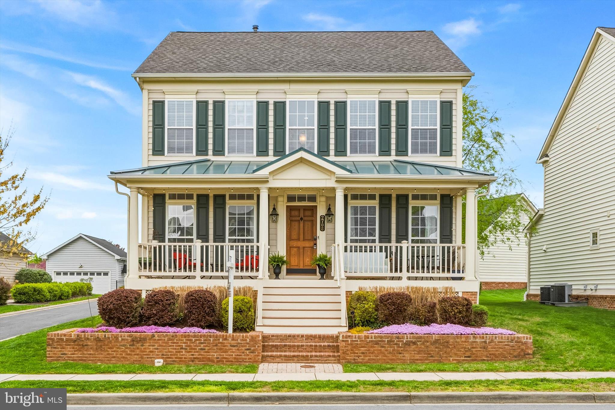 BACK ON THE MARKET — buyer’s financing fell through at no fault of the sellers. Beautifully maintained 4-bedroom, 2.5-bath home in sought-after Adamstown Commons, built in 2006! Home is currently listed significantly below a recent appraisal, offering a great opportunity for instant equity, and recent radon testing was completed with passing results available upon request. This move-in ready property has been meticulously cared for and features a newer roof with a transferable 50-year warranty, freshly refinished hardwood flooring throughout the main level, updated carpeting in select areas, fresh paint, a renovated main-level half bath, and excellent curb appeal with a charming front porch. The property also includes a detached two-car garage.

Step inside to a dramatic two-story foyer with overlook and columns, formal living and dining rooms, and a spacious kitchen featuring granite countertops, center island, cooktop, double wall ovens, and a bright breakfast/sunroom area perfect for everyday living and entertaining. The main level also offers a convenient laundry room and half bath.

Upstairs, you’ll find generously sized bedrooms including a spacious primary suite, along with additional well-appointed bedrooms and baths. The home offers a fantastic combination of space, condition, and location within one of Adamstown’s most desirable communities. Previously went under contract quickly. Don’t miss your second chance at this beautiful property.