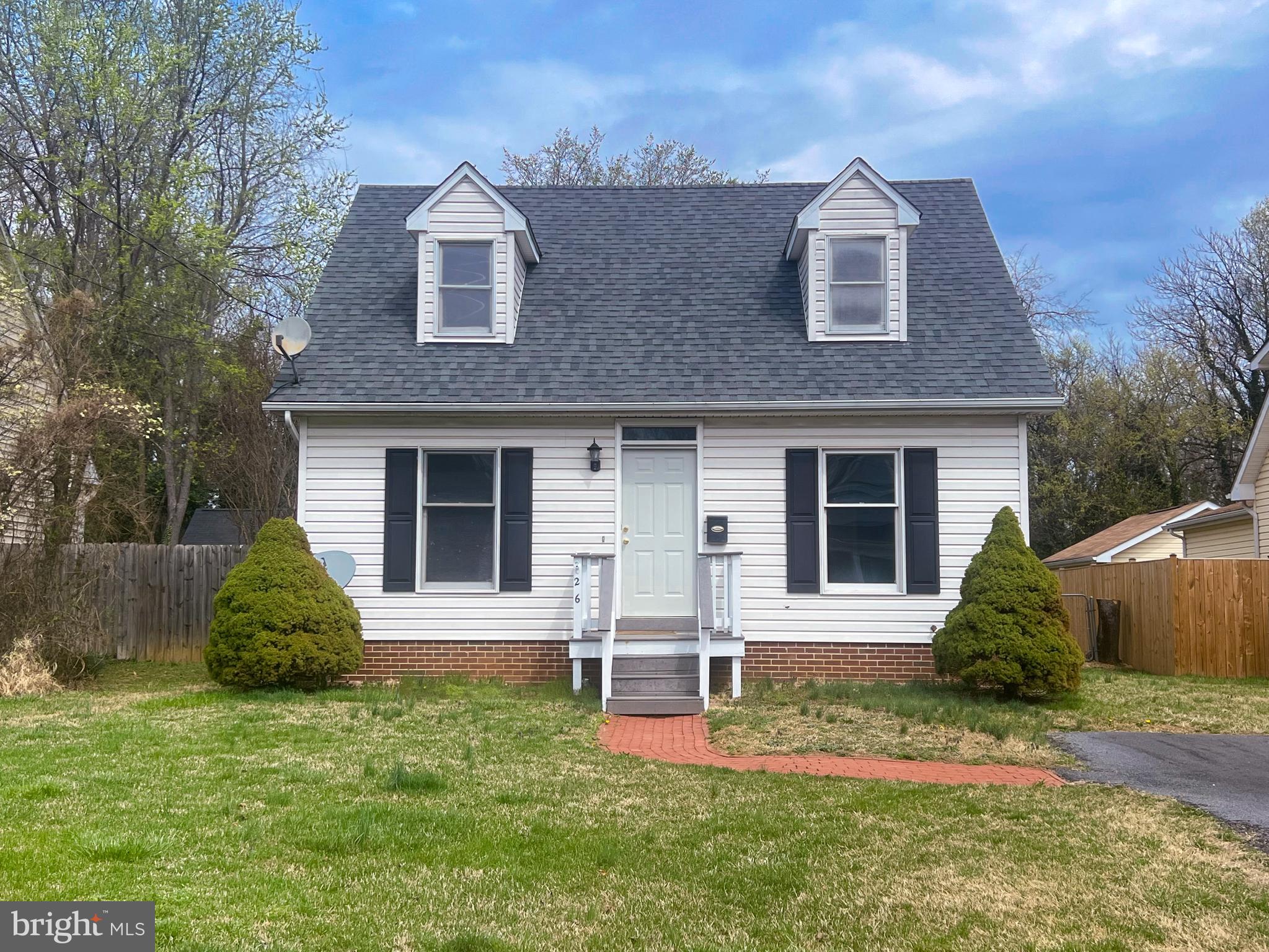 *Landlord is now reviewing the applications received*  Move in Ready!!! Clean & Pristine!!! 3BR, 2 Full Bath, Cape Cod on dead end street. Close to restaurants and shops!!! Primary Bedroom and Full Bath on Main Level with Laundry, Large Private Fenced-in Back Yard with Deck and Storage Shed. Won't Last Long-Absolutely Charming!!! Pet Deposit of $350/Pet Non-Refundable.