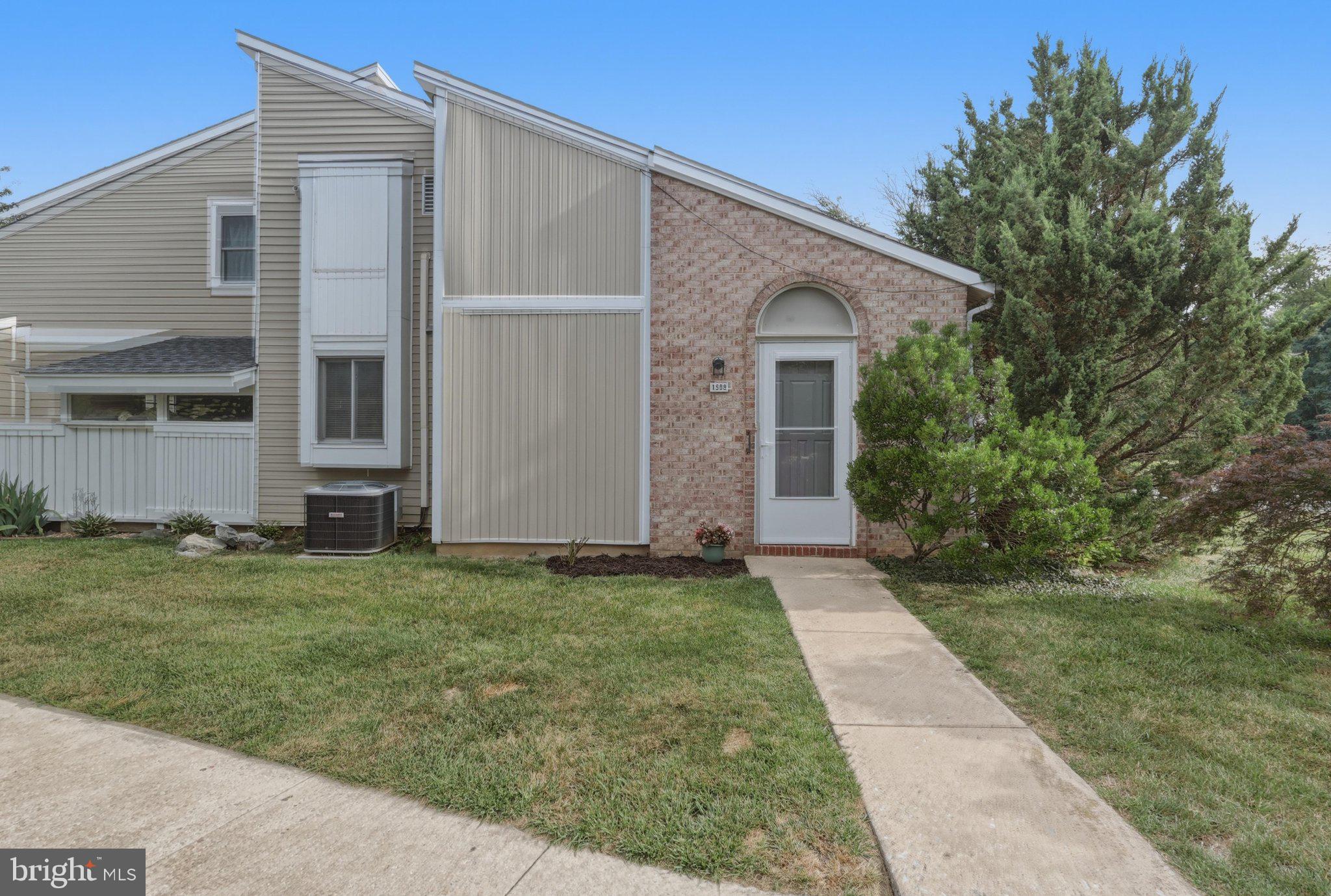 First full living in this wonderful fee simple condo-style home.  Featuring    2 Full Bathrooms and 2 bedrooms with large Great Room with vaulted ceiling.   Nice kitchen remodeled by previous owner includes all appliances with nice dining room.  Large primary bedroom with ensuite full bath with large walkin shower.  Natural Gas heating and Central Air conditioning.  Hot Water tank 2021.   HOA includes , water, sewer, trash, snow removal, landscaping.  Parking lot adjacent to home.  Pull down ladder to Large Attic Storage,  Private Patio to enjoy the outdoors.  Easy access to interstates and shopping.  Available for immediate possession.