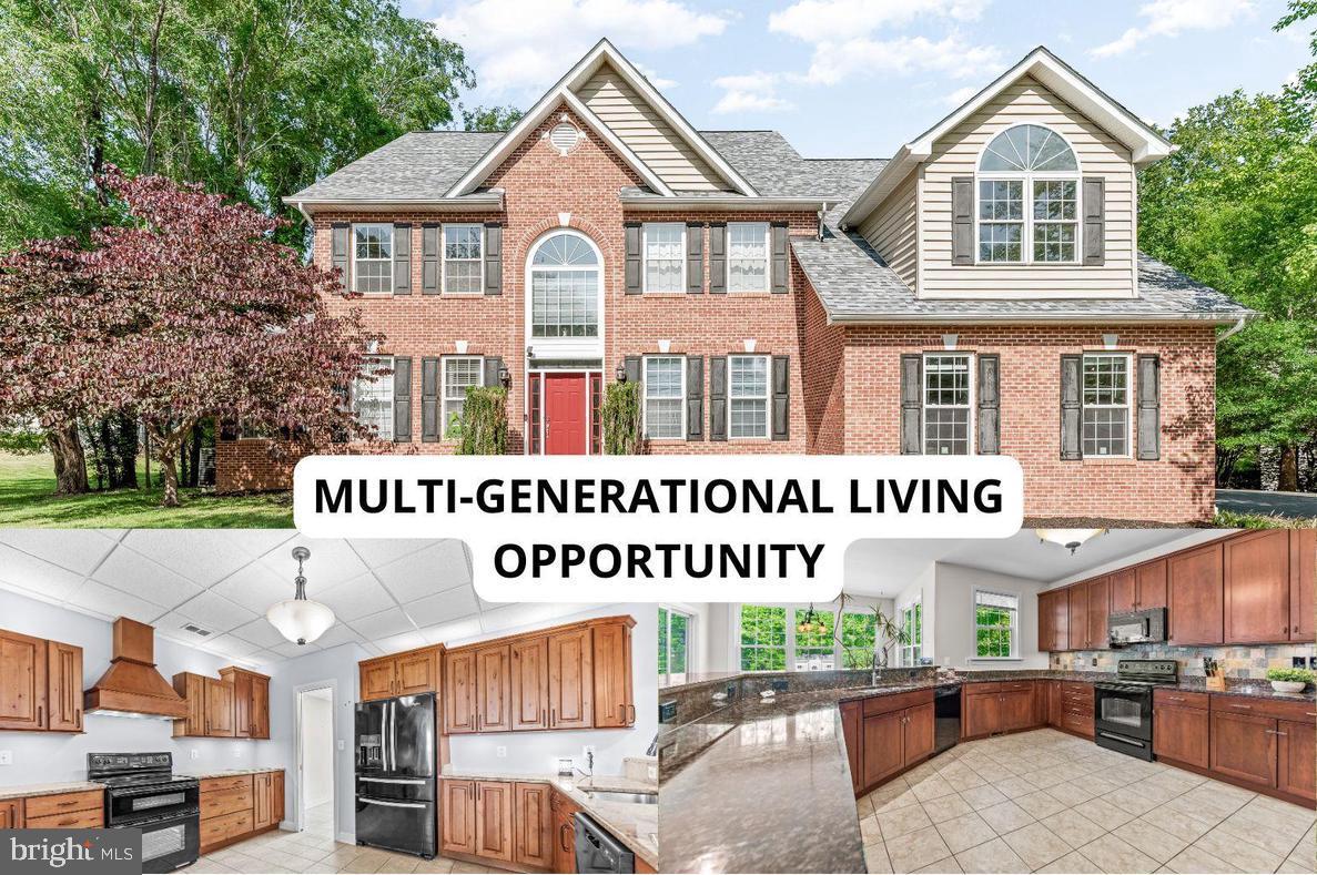 Welcome home to this absolutely stunning and elegant Colonial nestled in the highly sought-after South Queensberry neighborhood of Huntingtown, Maryland. This gorgeous residence offers over 4,200 square feet across the first three levels, plus an incredible fully finished lower-level basement, creating endless opportunities for entertaining, multi-generational living, or extended family accommodations.
From the moment you enter, you’ll appreciate the care, space, and upgrades throughout this beautifully maintained home. The heart of the property features an expansive kitchen complete with granite countertops, abundant cabinetry, and a spectacular bump-out dining area, creating the perfect gathering place for family dinners or entertaining guests. The main level also boasts new carpet, a spacious and bright formal dining room, and an additional bump-out bonus room—ideal for entertaining, a sitting area, home office, playroom, or even the perfect bar or lounge space.
Natural light pours through the home’s beautiful windows, creating a warm and inviting atmosphere throughout. Fresh, clean, and exceptionally well-maintained, this home offers elegance, comfort, and versatility at every turn.
Upstairs, you’ll find four spacious bedrooms on the upper level, providing comfort and flexibility for family and guests alike. The luxurious primary suite offers a grand double-door entrance and a spacious private bathroom designed for comfort and relaxation.
As you continue to the very top fourth level, you’ll discover an incredible finished bonus room, providing endless opportunities to fit your lifestyle. Whether used as a media room, guest retreat, playroom, home office, gym, additional entertaining space, or private getaway, this versatile area truly adds exceptional value and functionality to the home.
Prepare to be amazed by the fully finished lower level, which truly sets this property apart. Ideal for multi-generational families, dual living arrangements, or entertaining, this incredible space features a custom kitchen with beautiful cabinetry, granite countertops, and a stunning spa-inspired bathroom complete with a custom walk-in tile shower, double sinks, and a relaxing soaking tub. Filled with beautiful natural daylight and elegant lighting, the lower level also offers direct walk-out access to the private backyard, making it feel like an extension of the home rather than a basement.
Outside, enjoy a beautiful private tree-lined backyard, offering peace, privacy, and the perfect setting for relaxing summer evenings or entertaining guests. This home has been meticulously maintained and features a new roof, new heating and air conditioning systems, fresh updates, and new carpet throughout, making it truly move-in ready. 
Conveniently located with quick access to Joint Base Andrews, Washington D.C., Baltimore, and surrounding commuter routes, this exceptional home combines luxury, functionality, and location in one beautiful package .This remarkable home is an absolute must-see and will not last long. If you’ve been searching for the perfect home that offers space, elegance, flexibility for multi-generational living, and endless possibilities—this is it. Schedule your showing as soon as possible and make this beautiful Queensberry home yours just in time to enjoy summer living at its finest!