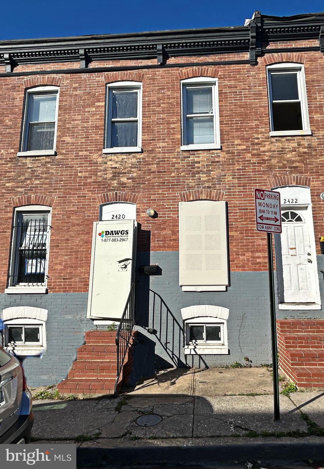 Welcome to this 3-level townhouse that offers a blend of classic character and modern potential, making it an excellent investment opportunity! Built in 1900, this home features a timeless brick façade that exudes warmth.  Inside, you'll find a cozy layout with three spacious bedrooms and a full bathroom equipped with a tub shower, perfect for relaxation. The eat-in kitchen with custom-built wood cabinet and granite countertops is a nice space for cooking enthusiasts, while the dining area is a great for meals and gatherings. The unfinished basement offers ample storage or the potential for future expansion, allowing buyers or investors to increase the property's value. The exterior shows a well-maintained sidewalks and streetlights, contributing to the neighborhood's charm and safety. Enjoy city views that add to the allure of this property, making it a perfect canvas for your vision. This home is located in the vibrant community of Penn North that is conveniently close to local dining, market and Mondawmin Mall. So, don't miss this opportunity to make this gem your own!
