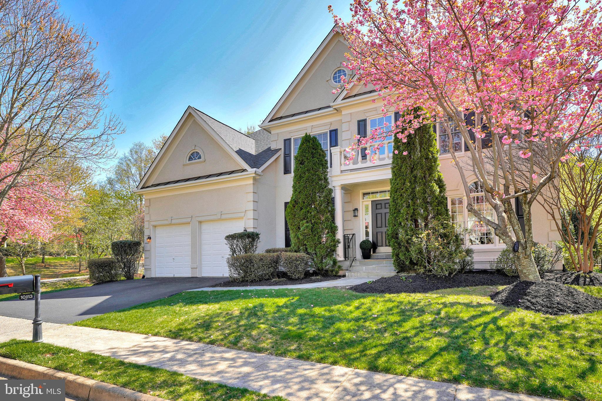 This gem is on one of the few, premium and largest lots in the exclusive and gated  Farrcroft Community. The unique highlights of this home include a transformed laundry room on the upper level, a specially designed wine cellar, and totally renovated bathrooms throughout. The lot next to the home is a preserved open space allowing abundant light to flow into an amazing two-story great room with walls of windows that provide picturesque views of the beautiful park & trees.  This 6,000 plus square-foot home enjoys a two-story foyer with a designer chandelier, marble floors, high ceilings, and dual split staircases. Wall to wall windows flood the space with natural light, and hardwood floors throughout the home add a touch of character. The formal living and dining rooms, with Palladian windows, crown moldings and chair railings add to the elegance. The large eat-in gourmet kitchen is a chef’s dream with all new appliances, new quartz countertops, and natural stone backsplash. The adjacent morning/sunroom includes a view of the park and connects to a private brick patio; a peaceful oasis surrounded and protected by beautiful, mature greenery. The upper level boasts four bedrooms and three totally renovated full baths with top-of-the-line fixtures and flooring. The expansive primary bedroom offers a sitting area and two walk in closets. The primary bathroom is a luxurious, spa-like space, showcasing a sleek walk-in shower with stone/rock tiles and an oversized rainfall shower, all in a frameless glass enclosure. Two spacious bedrooms share a totally renovated Jack and Jill bath with dual barn door style vanity and walk-in shower. The fourth bedroom, with a walk-in closet, has its own renovated ensuite bathroom with a floating vanity and walk-in shower. The lower level includes a sizable Rec/Movie/Game room area. There is also a large unfinished space with industrial storage racks and plenty of additional space to create a workout/gym area if desired. Amenities include gated access. the private residents-only pool and pool house, tot lots, and scenic walking trails that wind through Daniels Run Stream.  Historic Old Town Fairfax hosts yearly festivals and events including a weekly farmers market between May-October. Charming shops, restaurants, museums, and library are all within a short walk. Don’t miss out on this incredible and rare opportunity to make this your dream home!
