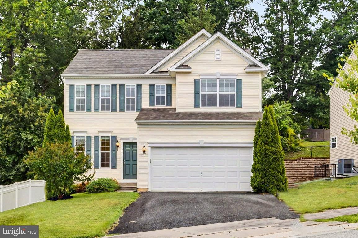 Nestled in the charming Ann's Meadow Community, this delightful Colonial home offers a perfect blend of Comfort and Functionality. The residence features a Warm and Inviting Atmosphere, ideal for Creating Lasting Memories. Step inside to discover off the Entrance Foyer a Spacious Layout that includes Flex Space that can be used as a Living Room, Dining Room or Office, Door to Garage and the Powder Room. Across the back of the house on the Main Level is the Heart of the home with the Eat-In Kitchen & Family Room, perfect for Entertaining or Relaxing. Kitchen has Breakfast Area with Slider to Patio, Recessed Lighting, 42" Wood Cabinets, all Appliances and is complete with a Pantry. Natural light floods the Family Room and this is where you will find the Back Staircase to Upper Level. 3 Cozy Bedrooms, 2 Full Bathrooms and Laundry Room are upstairs. The Primary Suite boasts a Double Door Entrance, 2 Walk-In Closets & Bath with Walk-In Shower, Double Vanity and Large Linen Closet providing a Serene Retreat. Additionally, Bedrooms 2 & 3 both have Walk -In Closets. The Attached Two Car Garage and Unfinished Basement offer Endless Possibilities and adds to the convenience of daily living. Outside, the 0.17-acre lot backs to tranquil trees, offering a peaceful backdrop for outdoor gatherings on the patio. Located on a quiet cul-de-sac, this home provides a peaceful and serene environment. This home is not just a place to live; it's a place to thrive. Don't miss the opportunity to make this home your own!